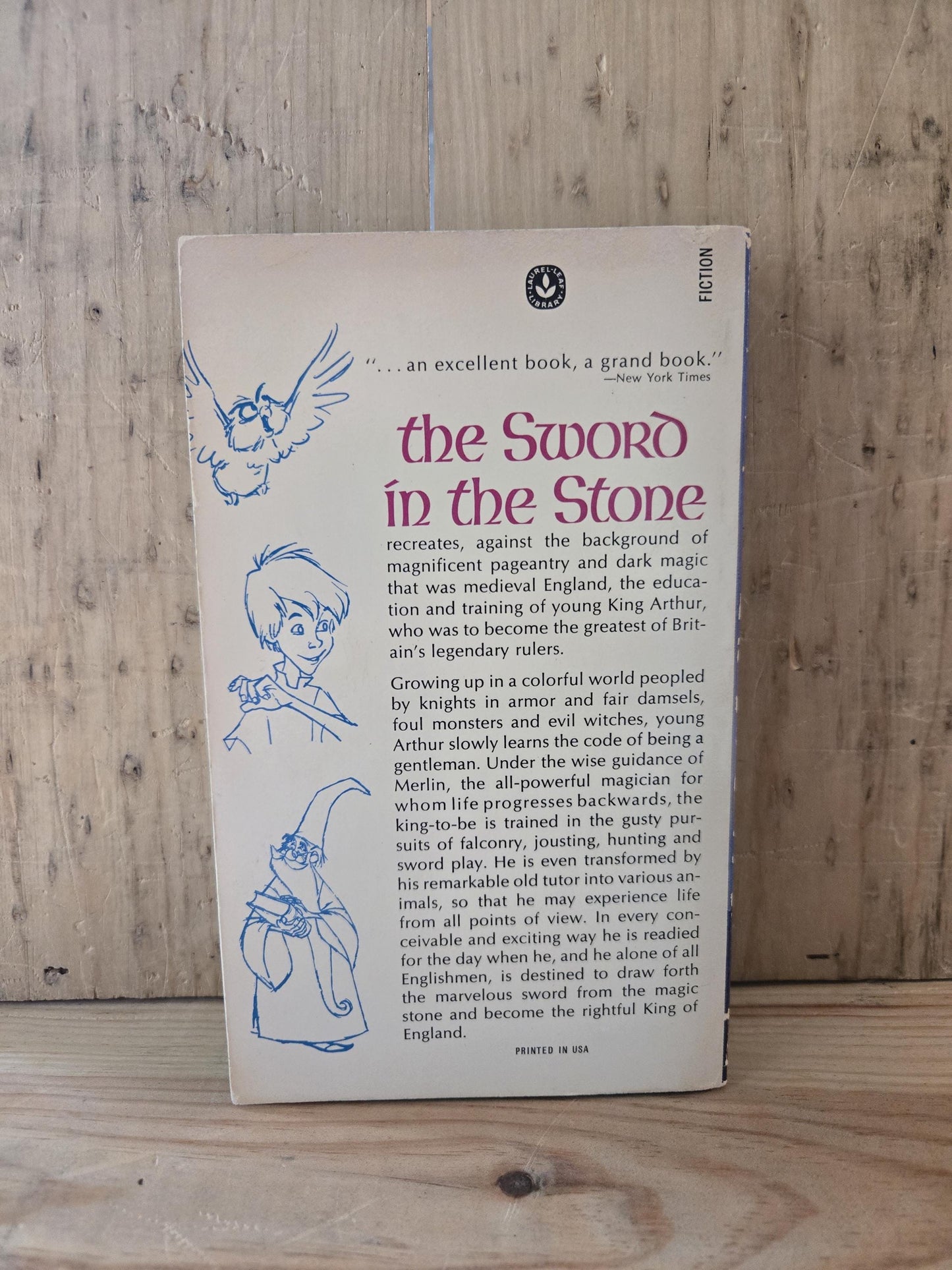 The Sword in the Stone // T.H. White // 1975 // Vintage Paperback Fantasy