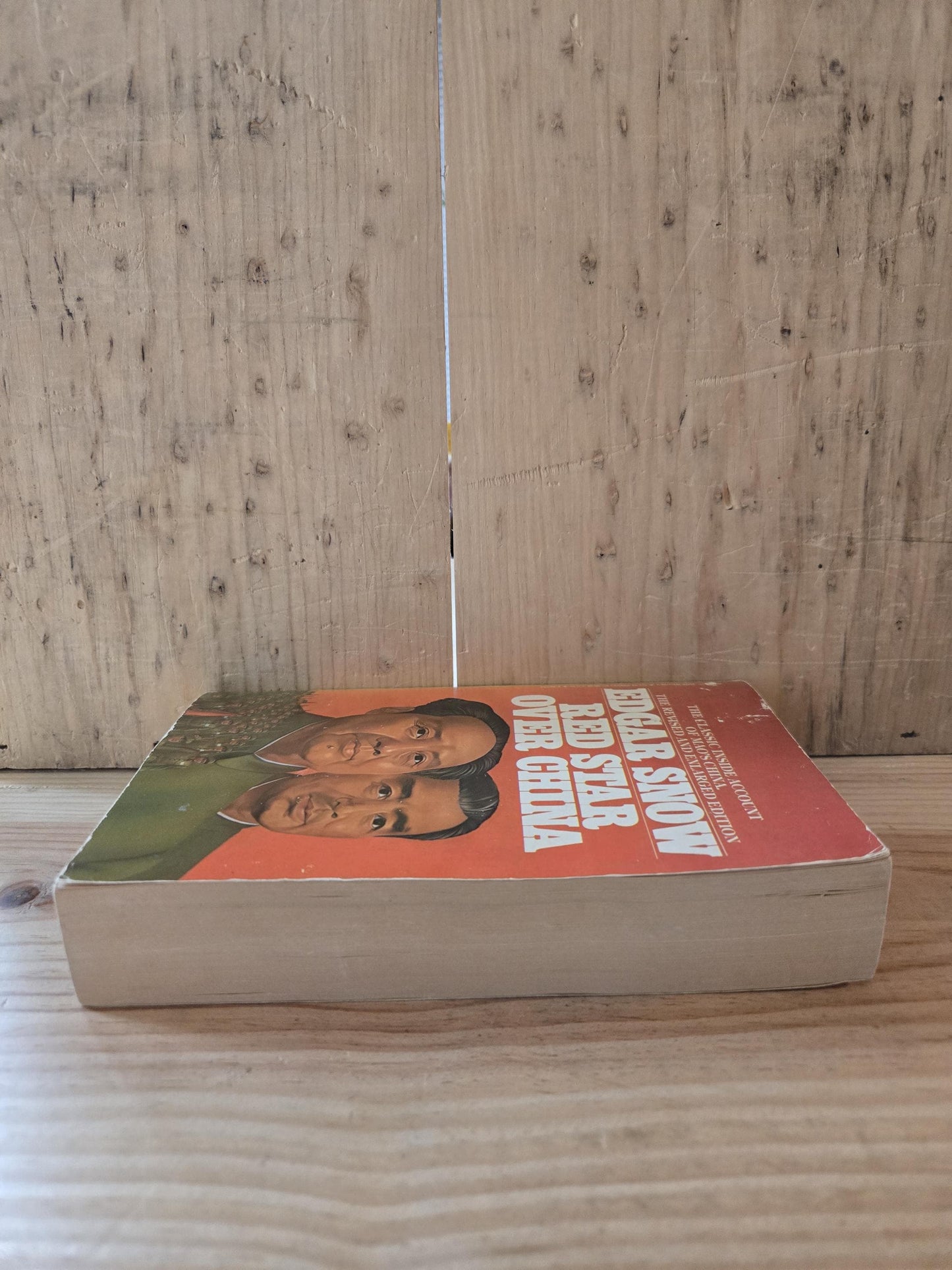 Red Star Over China // Edgar Snow // 1984 // Vintage Paperback History Politics