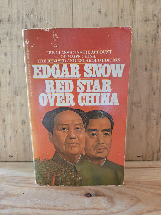 Red Star Over China // Edgar Snow // 1984 // Vintage Paperback History Politics