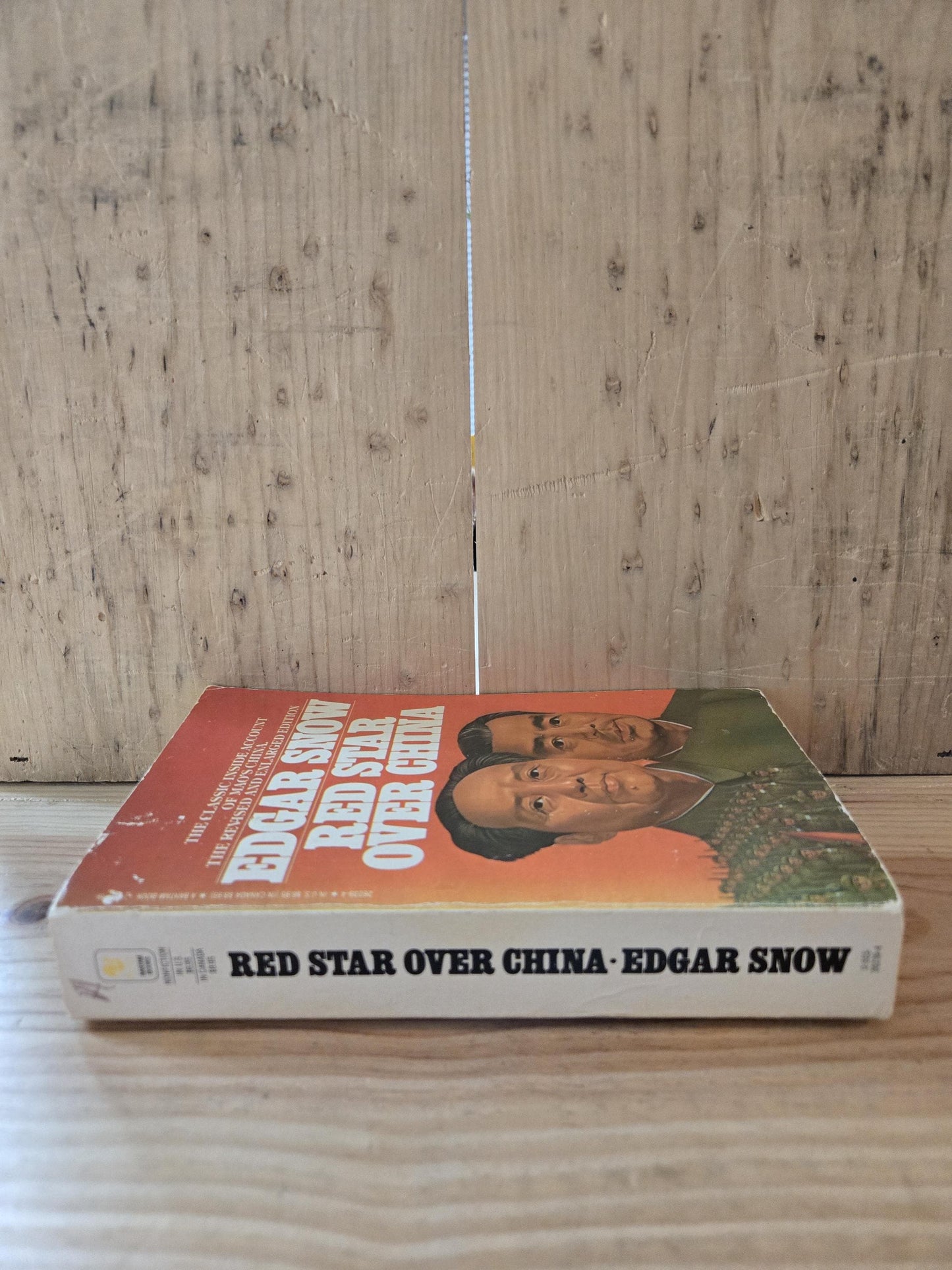 Red Star Over China // Edgar Snow // 1984 // Vintage Paperback History Politics