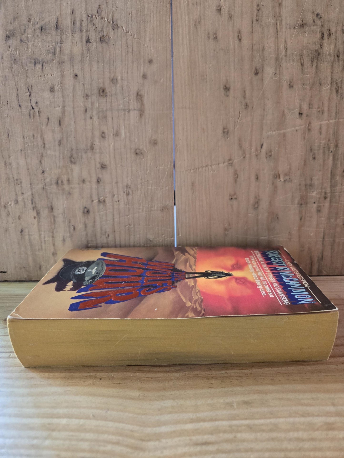 The Wolf's Hour // Robert R. McCammon // 1st Printing 1989 // Vintage Paperback Horror