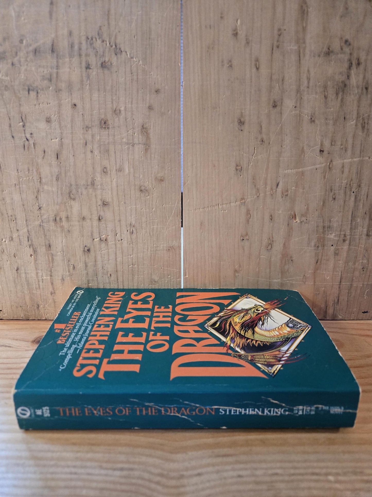 The Eyes of the Dragon // Stephen King // 1st Printing 1988 // Vintage Paperback Fantasy