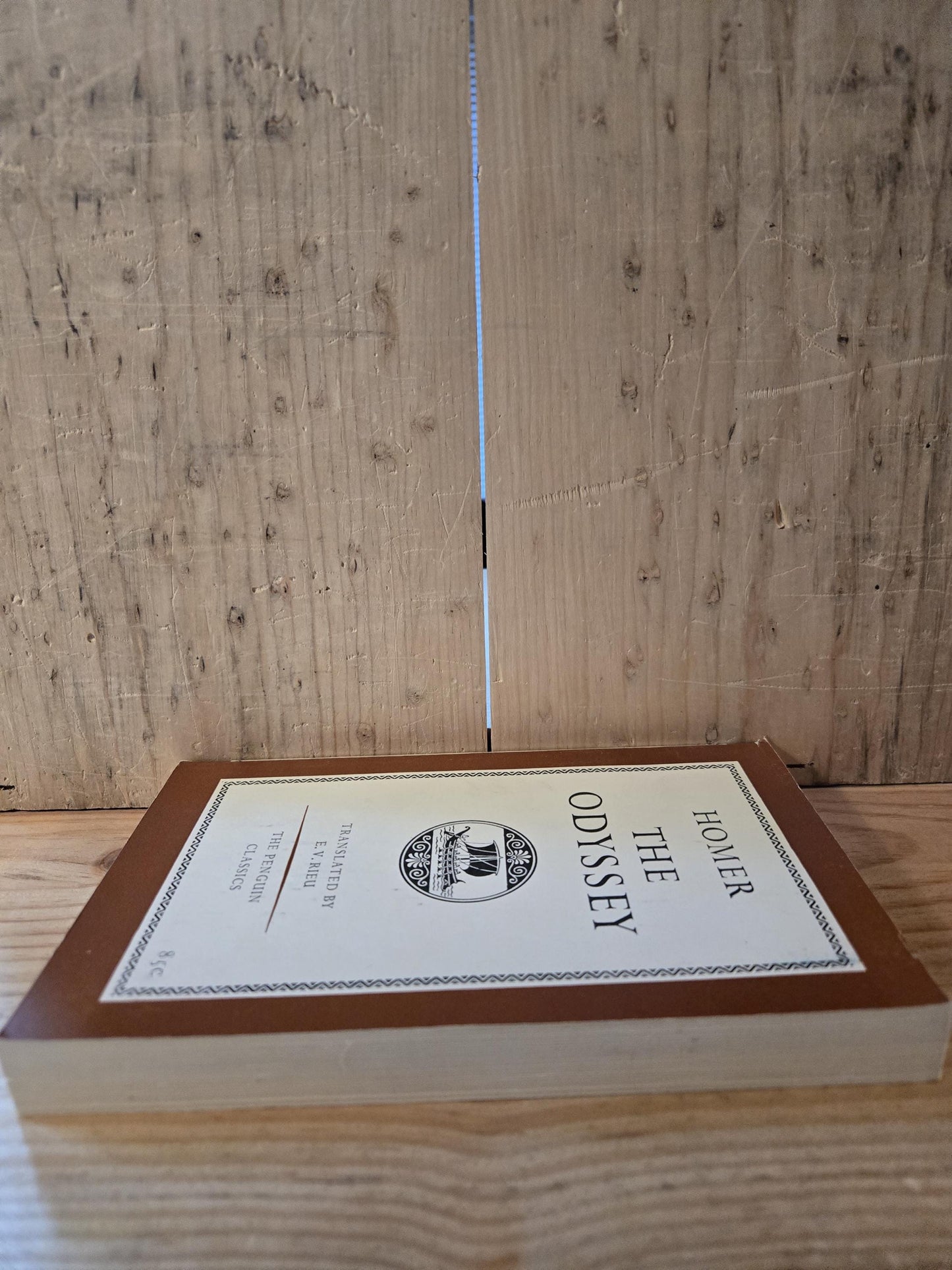The Odyssey // Homer // 1961 // Vintage Paperback Ancient Greece Epic Poetry