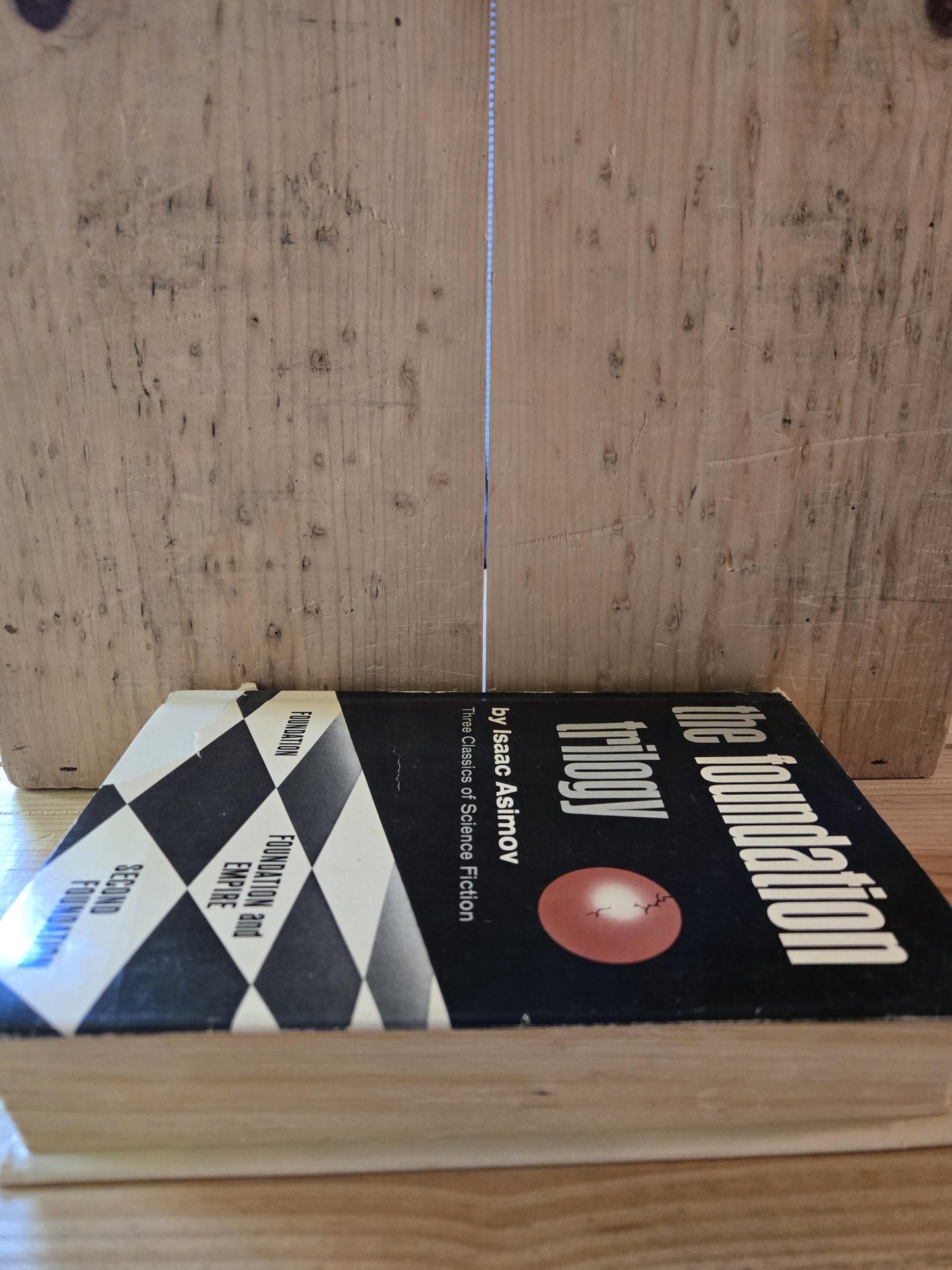 The Foundation Trilogy // Isaac Asimov // Book Club Edition 1955 // Vintage Hardcover Sci-fi