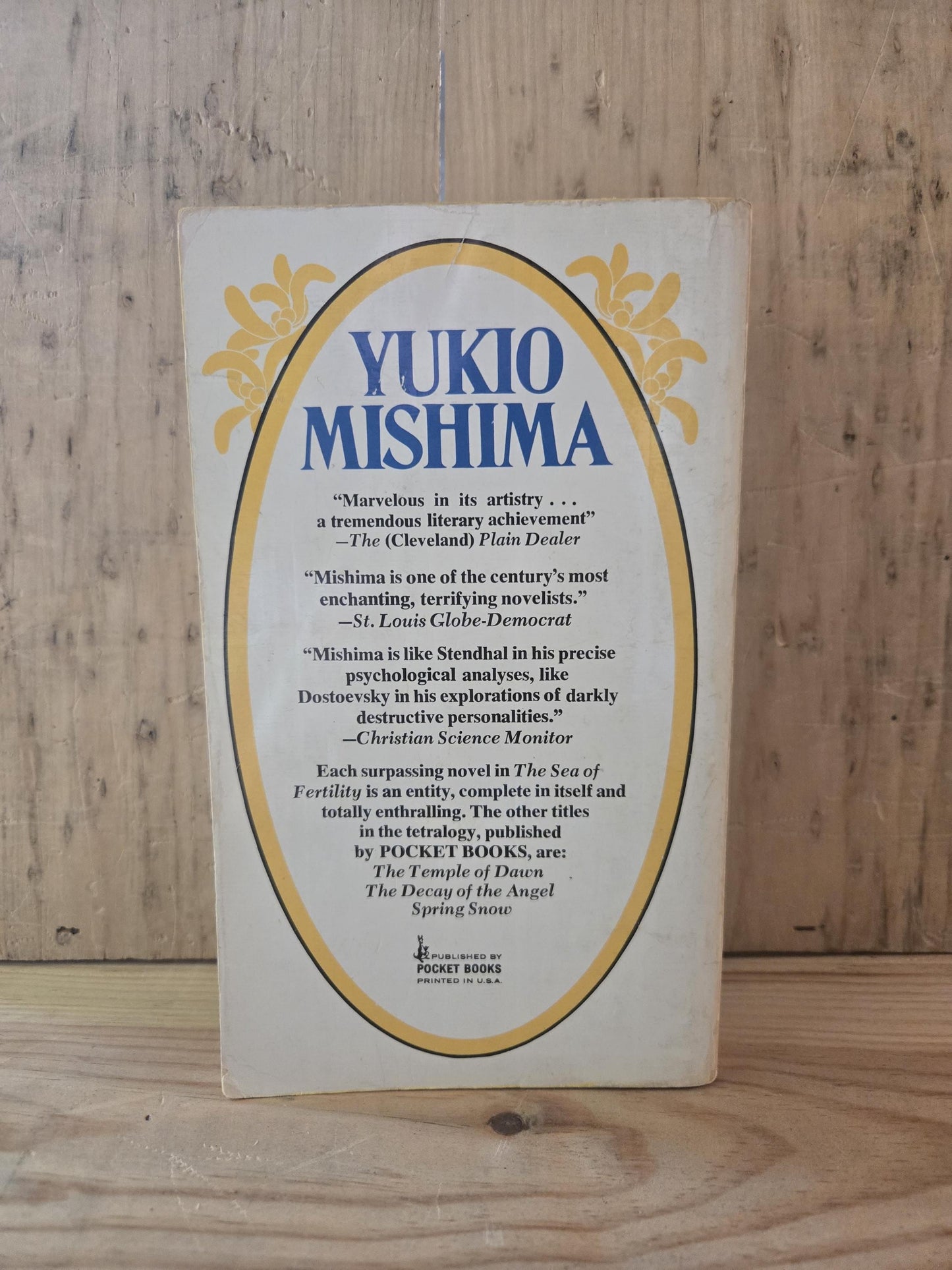 Runaway Horses // Yukio Mishima // 1975 // Vintage Paperback