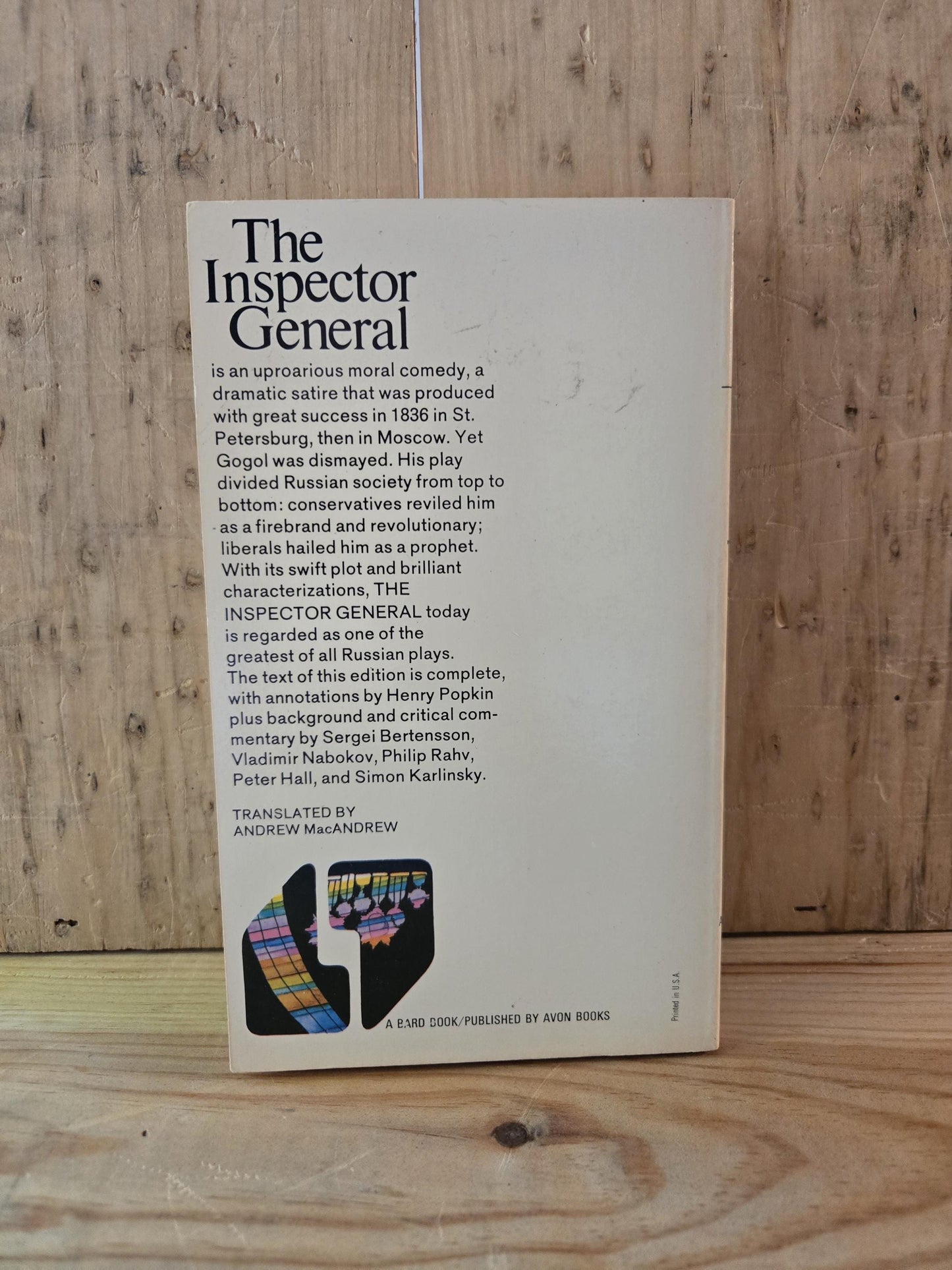 The Inspector General // Nikolai Gogol // 1976 // Vintage Paperback