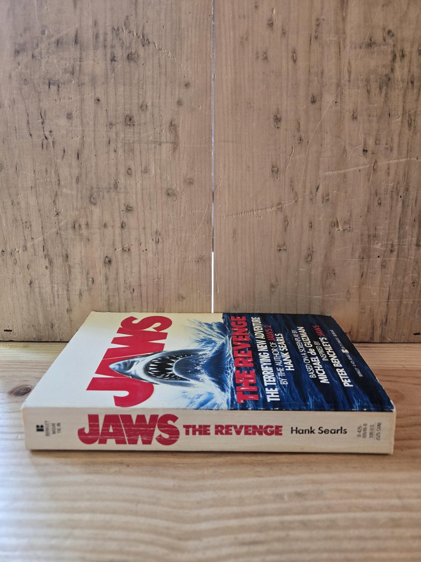 Jaws: The Revenge // Hank Searls // 1st Printing 1987 // Vintage Paperback Horror Thriller