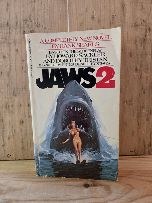 Jaws 2 // Hank Searls // 1978 // Vintage Paperback Horror Thriller