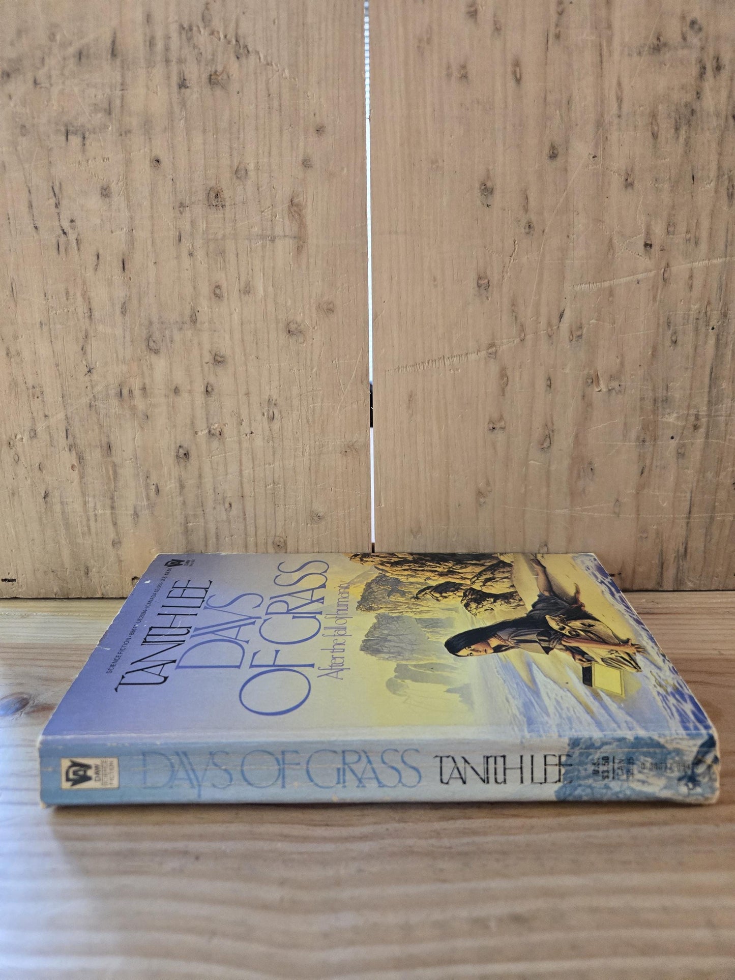 Days of Grass // Tanith Lee // 1st DAW Printing 1985 // Vintage Paperback Sci-fi