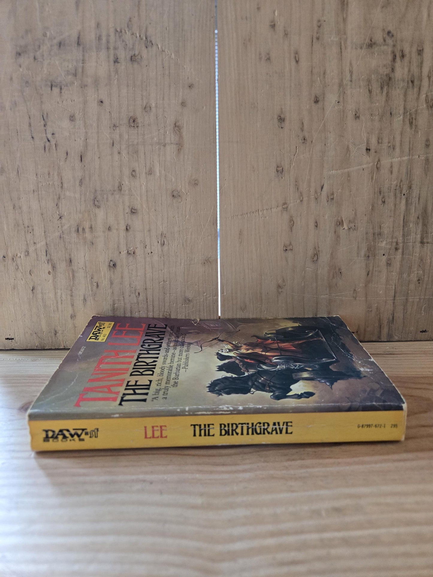 The Birthgrave // Tanith Lee // DAW 4th Printing 1975 // Vintage Paperback Fantasy