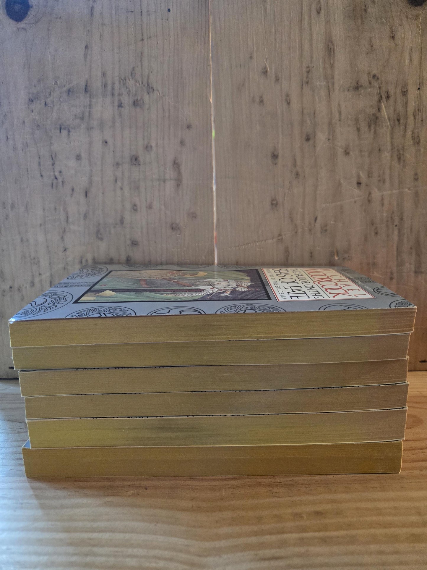 Elric Saga: Volumes 2-7 (6 Book Lot) // Michael Moorcock // 1980s // Vintage Paperback Fantasy