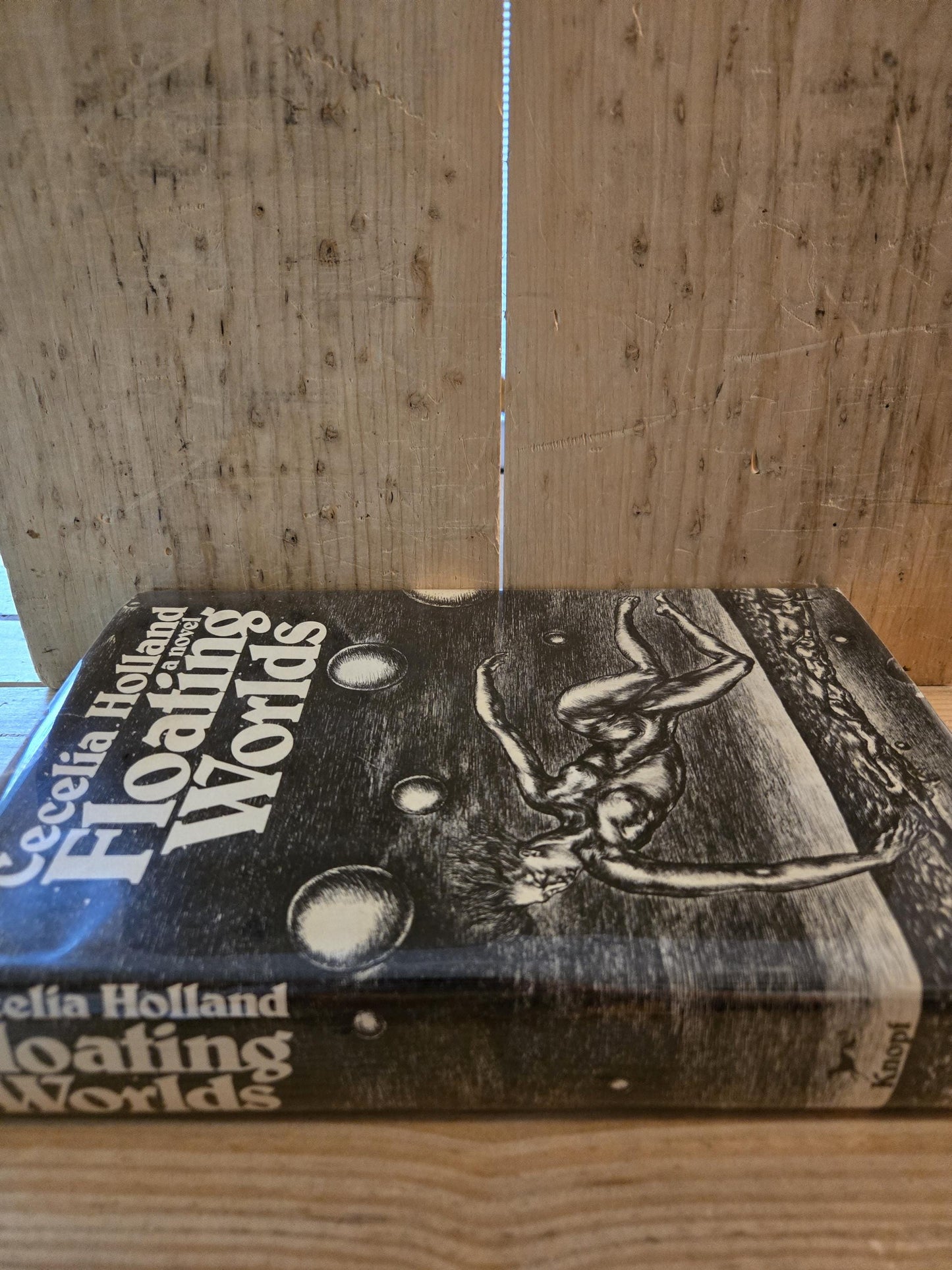 Floating Worlds // Cecelia Holland // 1st Edition 1975 // Vintage Hardcover Sci-fi