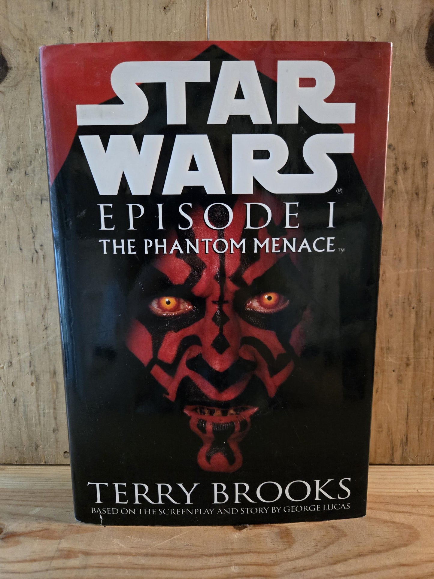 Star Wars Episode I: The Phantom Menace // Terry Brooks // 1st Edition 2nd Printing 1999 // Vintage Hardcover Sci-fi