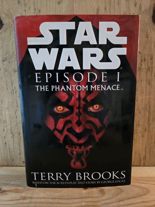 Star Wars Episode I: The Phantom Menace // Terry Brooks // 1st Edition 2nd Printing 1999 // Vintage Hardcover Sci-fi
