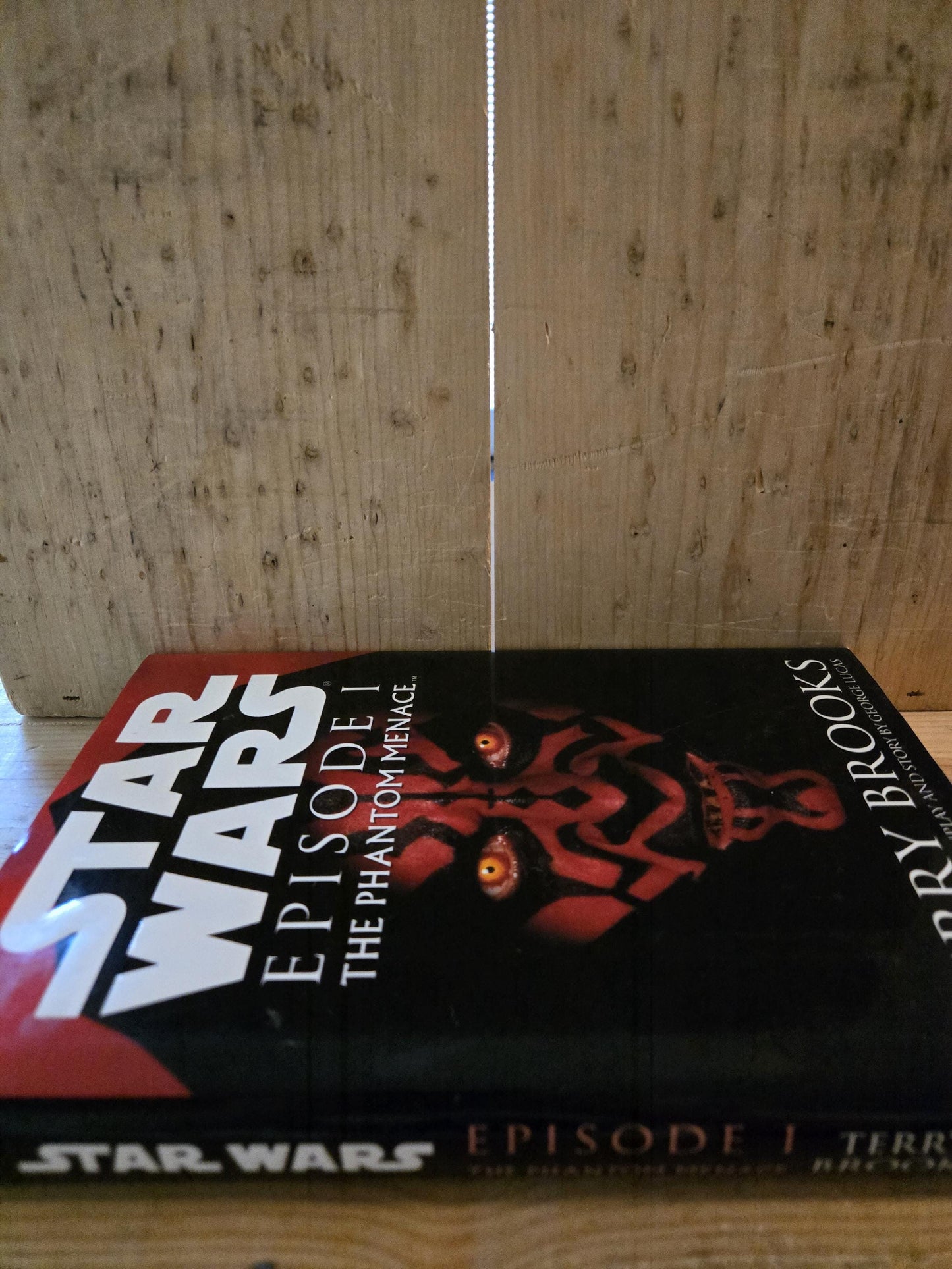 Star Wars Episode I: The Phantom Menace // Terry Brooks // 1st Edition 2nd Printing 1999 // Vintage Hardcover Sci-fi