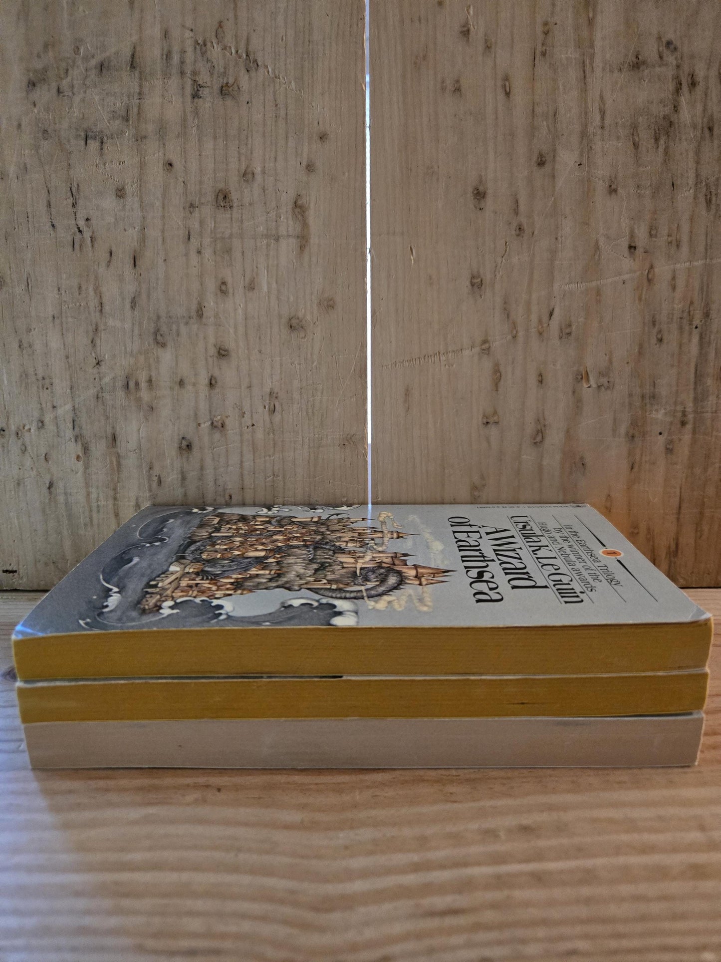 Earthsea Trilogy (3 Book Set) // Ursula K. Le Guin // 1970s // Vintage Paperback Fantasy