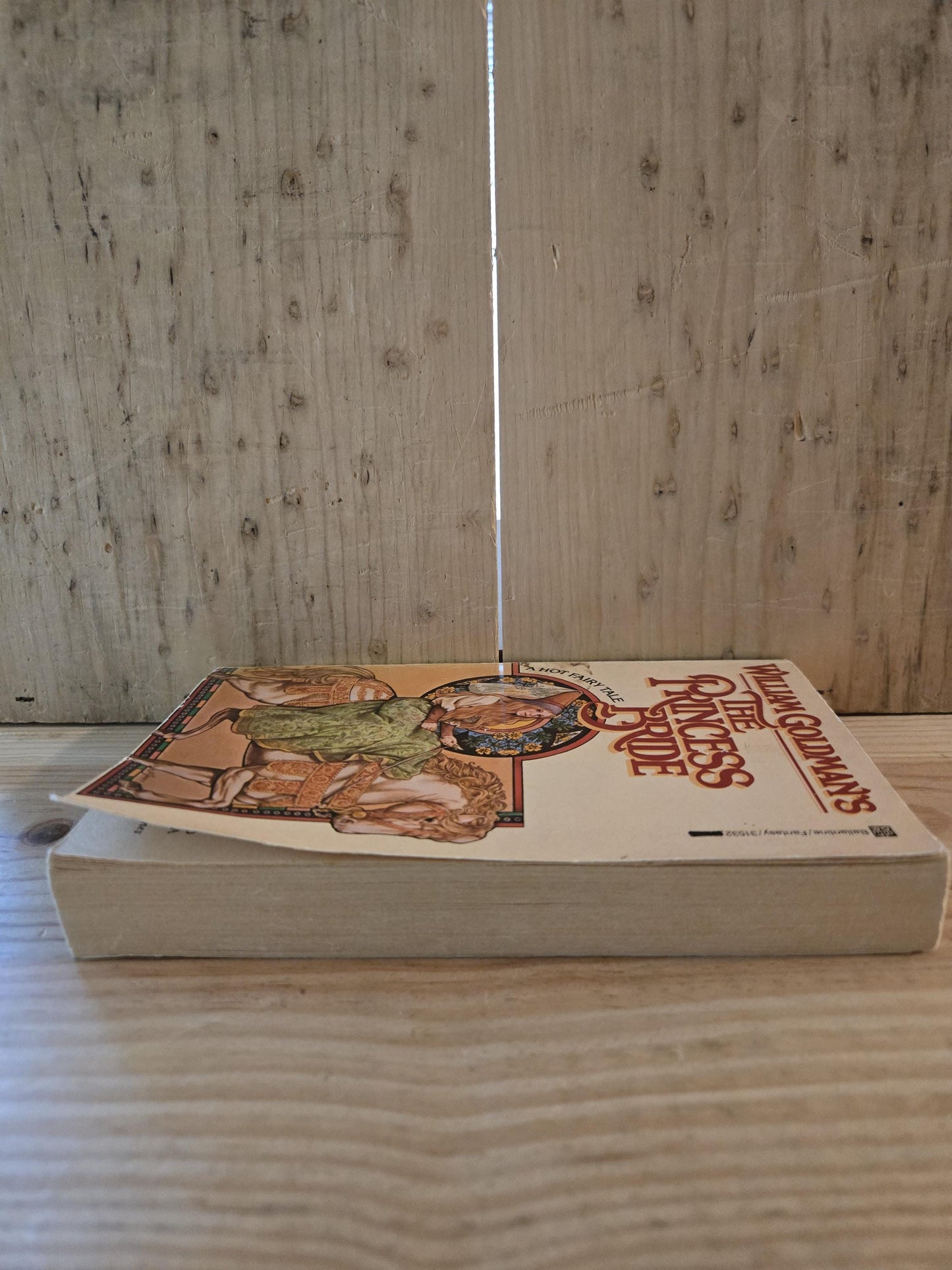 The Princess Bride // William Goldman // 14th Printing 1984 // Vintage Paperback Fantasy with Fold-out Map