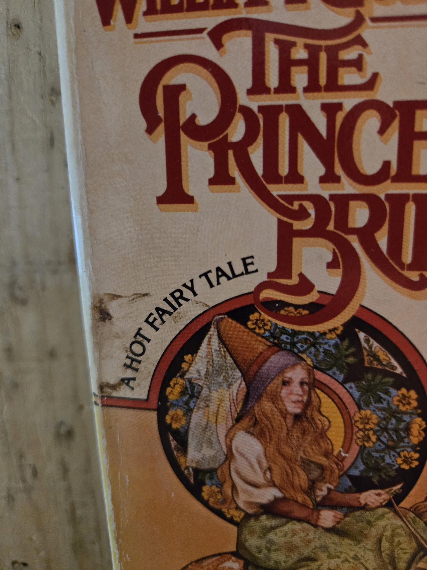 The Princess Bride // William Goldman // 14th Printing 1984 // Vintage Paperback Fantasy with Fold-out Map