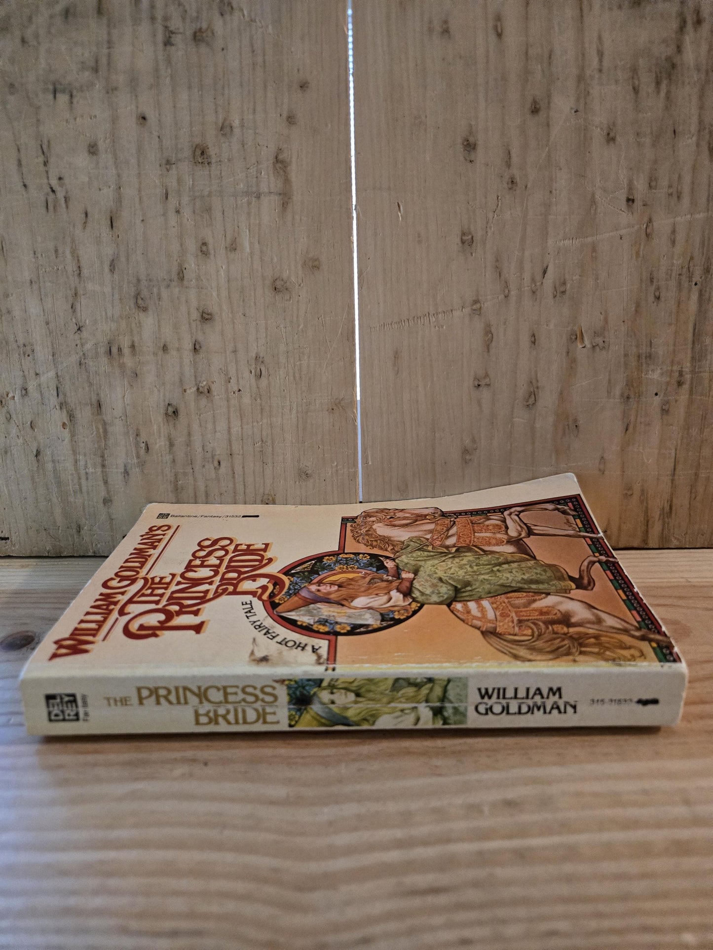 The Princess Bride // William Goldman // 14th Printing 1984 // Vintage Paperback Fantasy with Fold-out Map