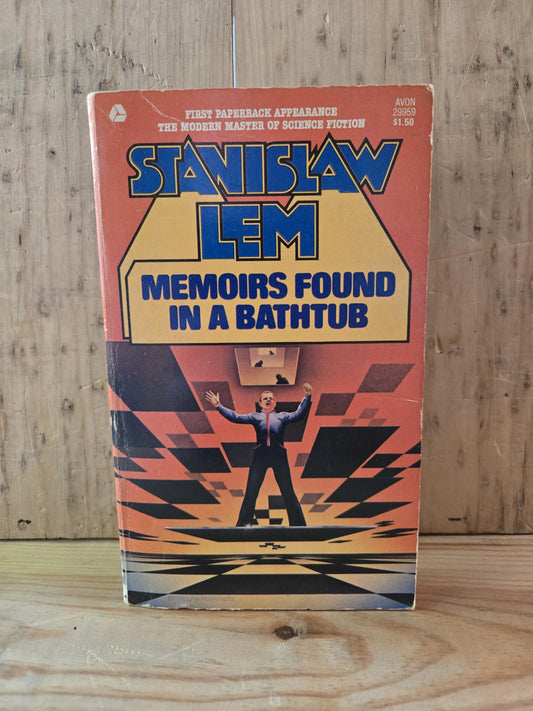Memoirs Found in a Bathtub // Stanislaw Lem // 1st Printing Thus 1976 // Vintage Paperback Sci-fi