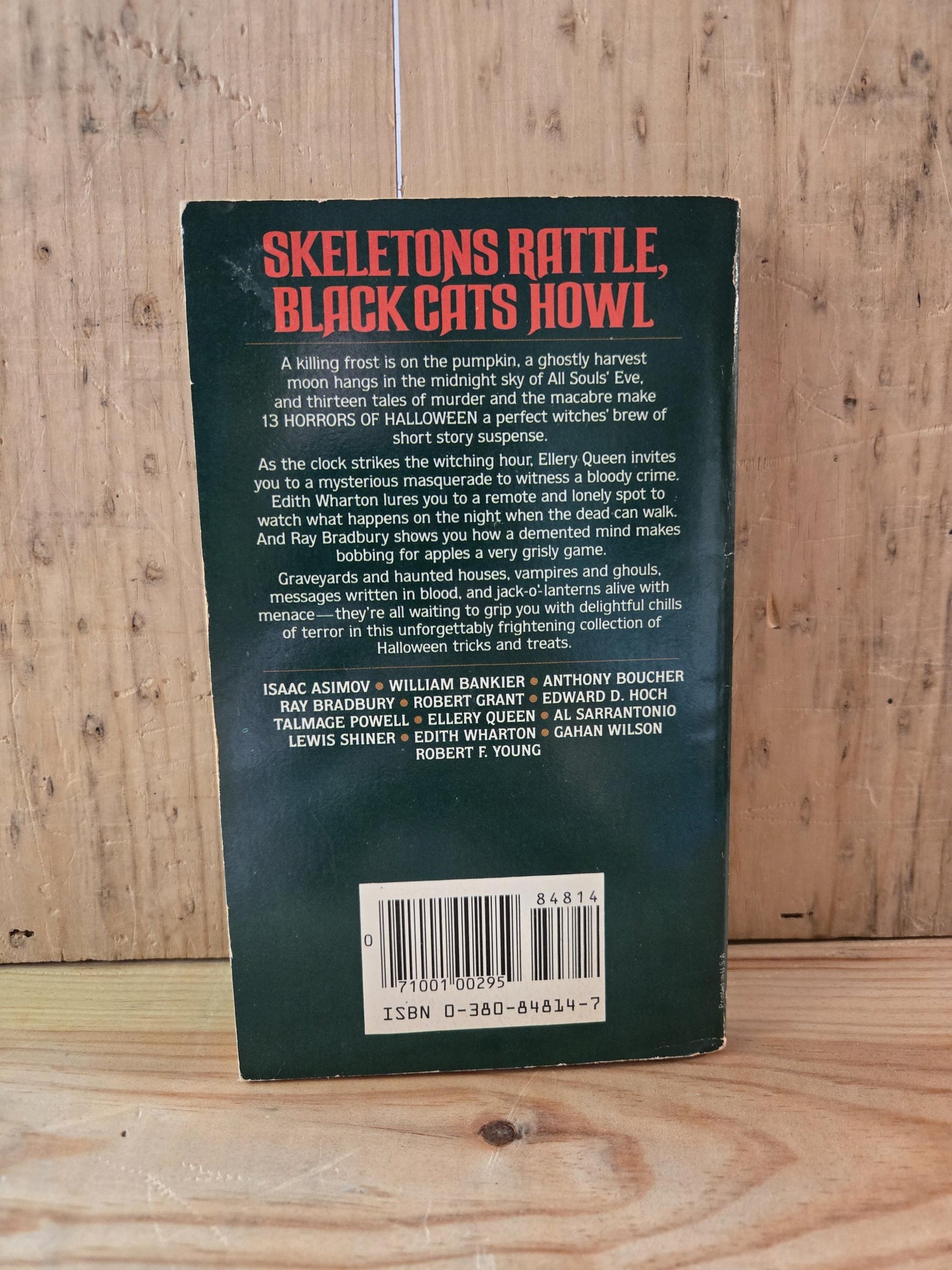13 Horrors of Halloween // Edited by Carol-Lynn Rossel Waugh, Martin Harry Greenberg, and Isaac Asimov // 1983 // Vintage Paperback