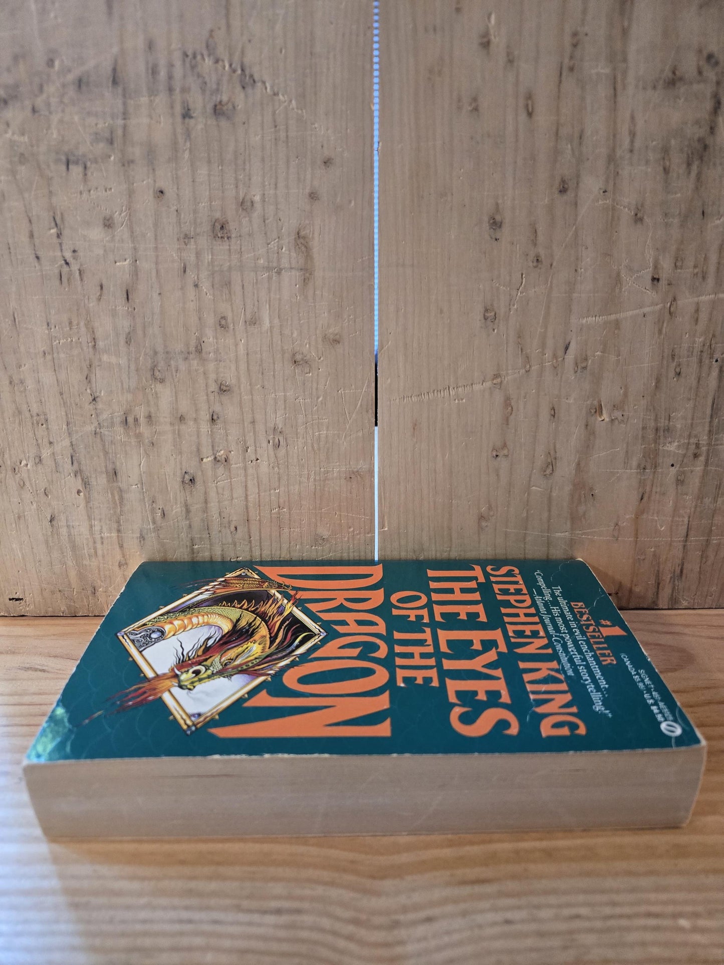 The Eyes of the Dragon // Stephen King // 1st Printing 1988 // Vintage Paperback Fantasy
