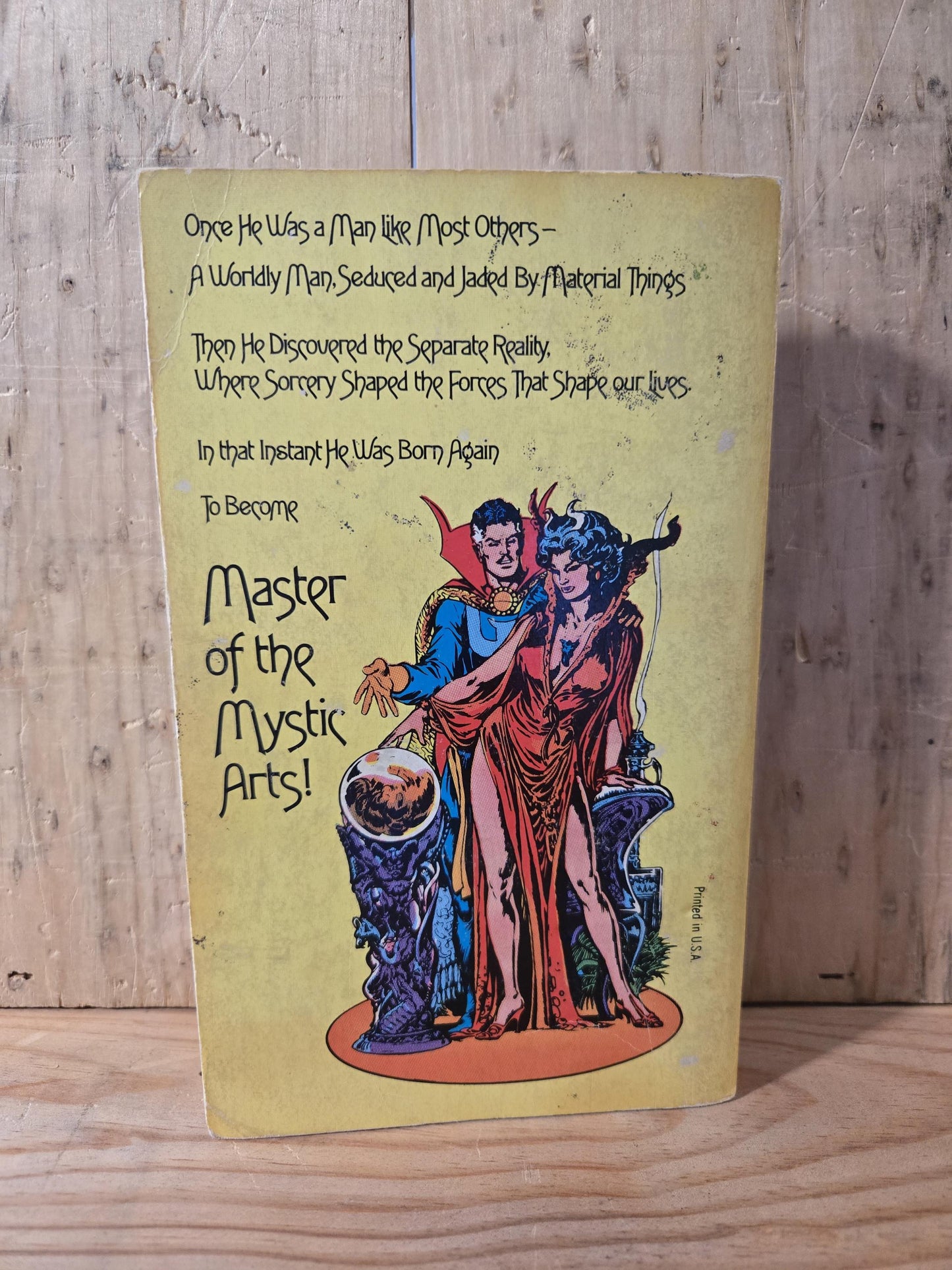Doctor Strange Master of the Mystics Arts // Presented by Stan Lee // 1978 // Vintage Paperback Superhero Comics