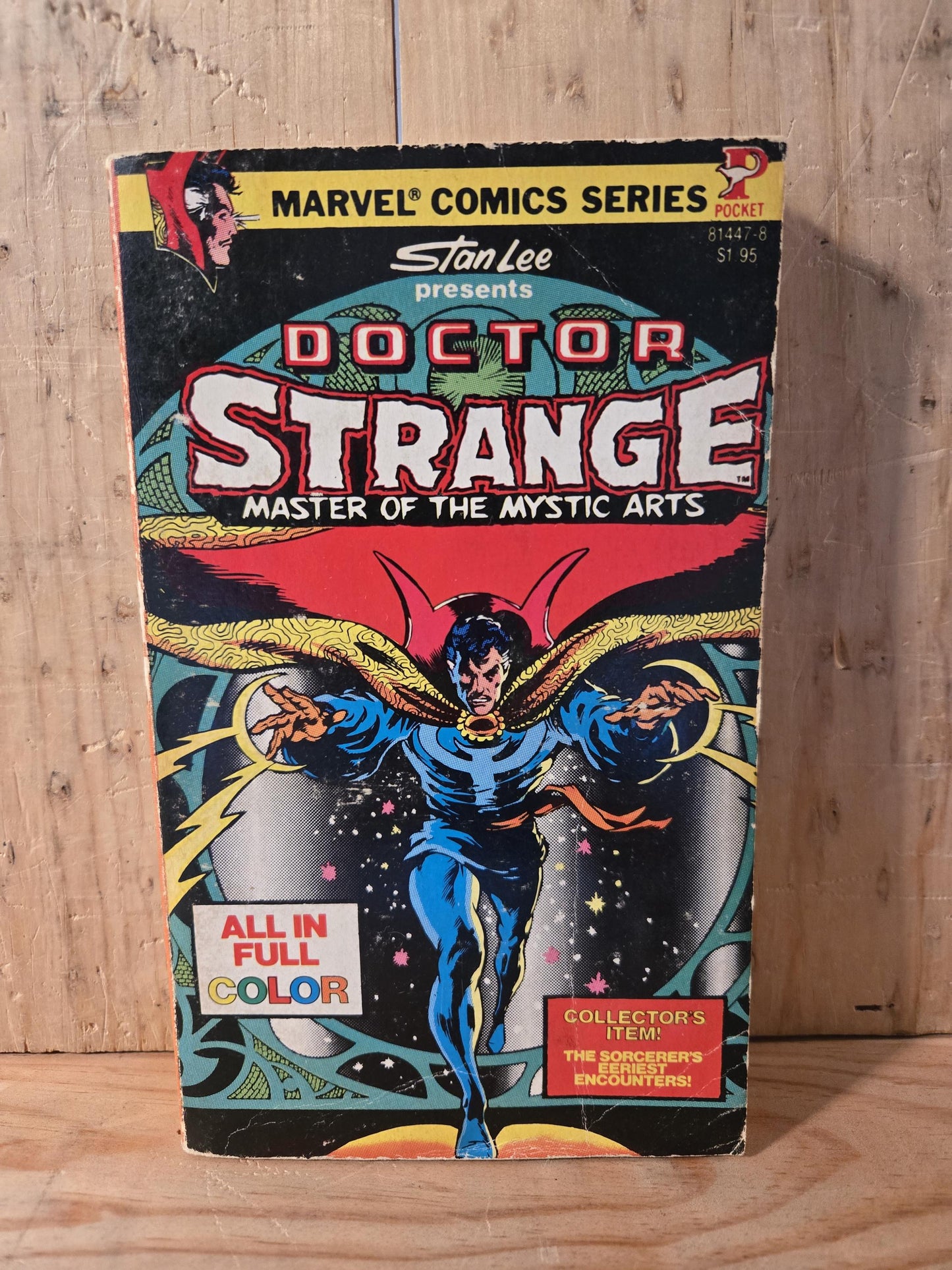 Doctor Strange Master of the Mystics Arts // Presented by Stan Lee // 1978 // Vintage Paperback Superhero Comics