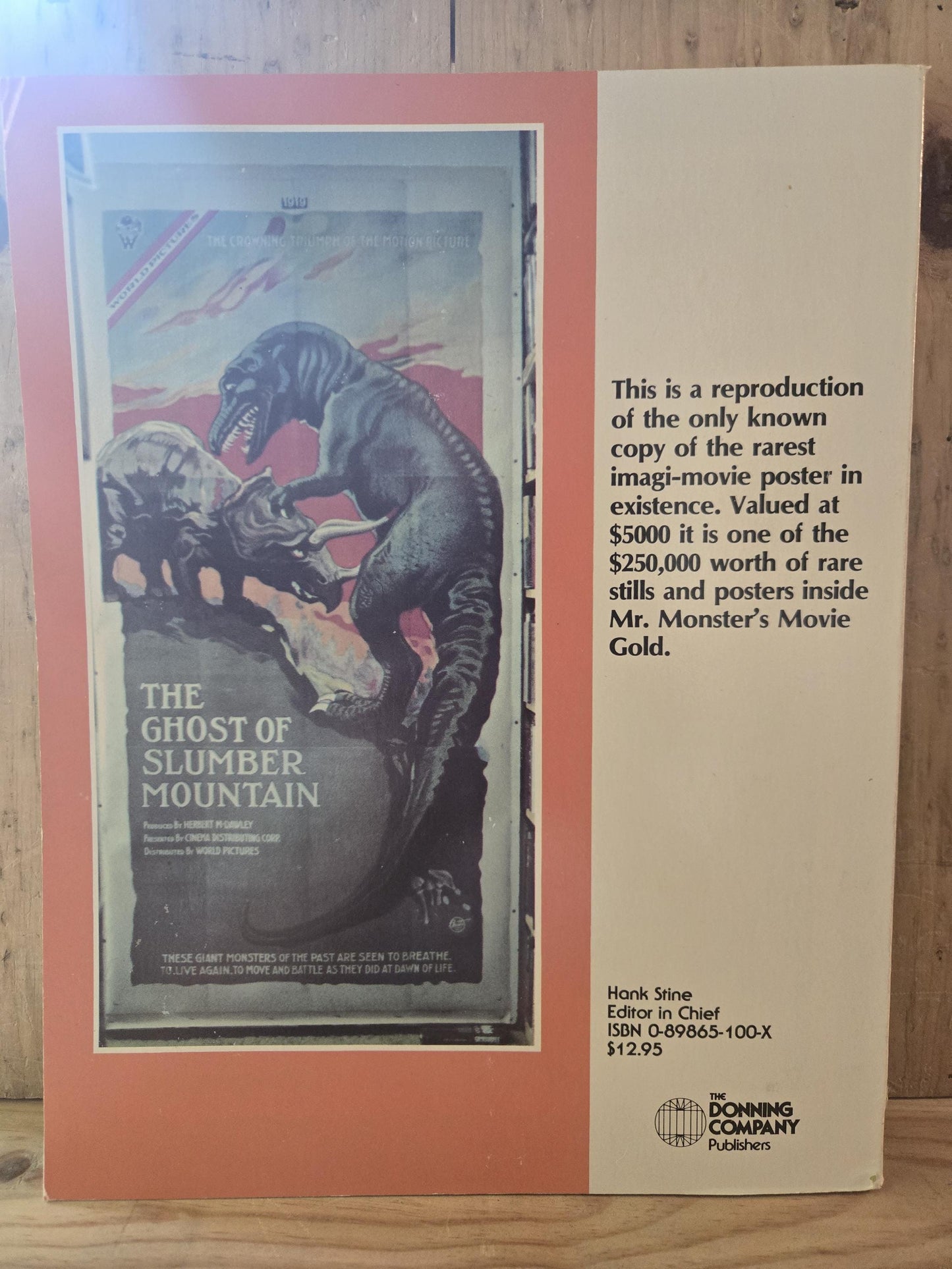 Mr. Monster's Movie Gold // Presented by Forrest J Ackerman // 1981 // Vintage Paperback Film History