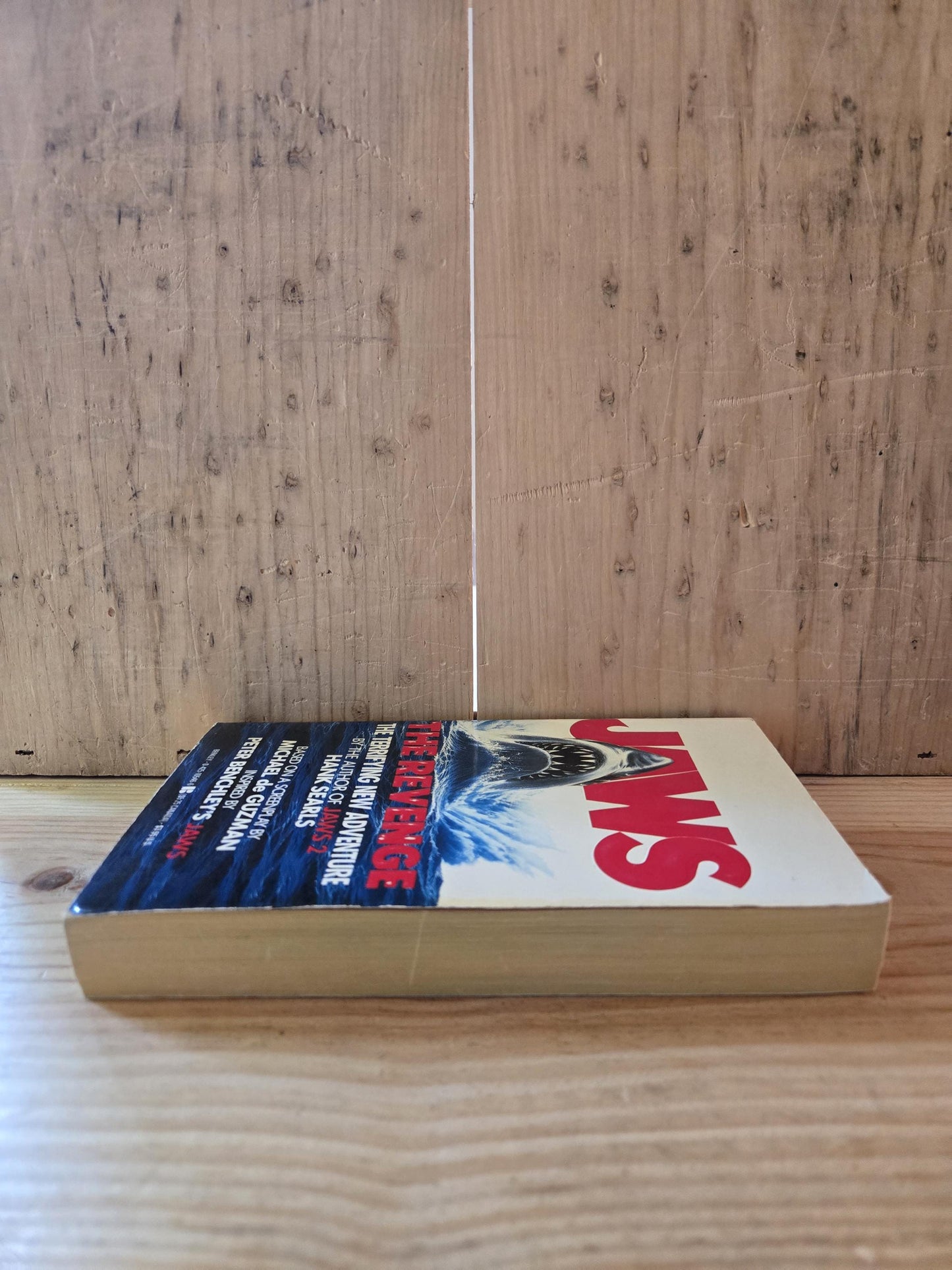 Jaws: The Revenge // Hank Searls // 1st Printing 1987 // Vintage Paperback Horror Thriller