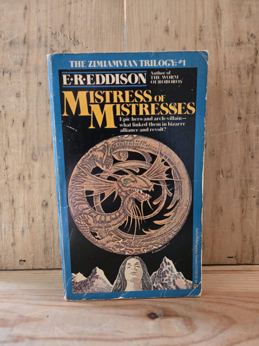 Mistress of Mistresses // E.R. Eddison // 5th Printing 1978 // Vintage Paperback Fantasy