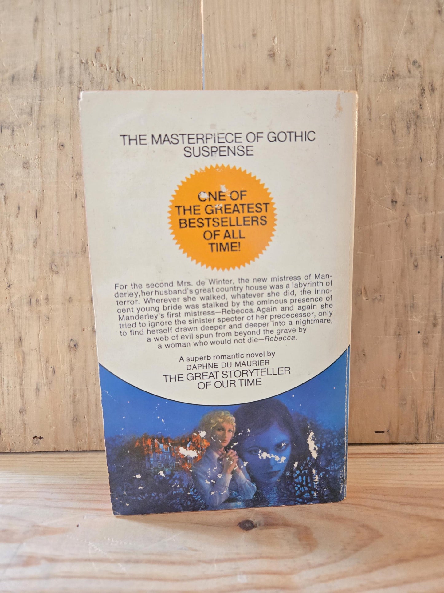 Rebecca // Daphne du Maurier // 11th Printing 1970s // Vintage Paperback Gothic