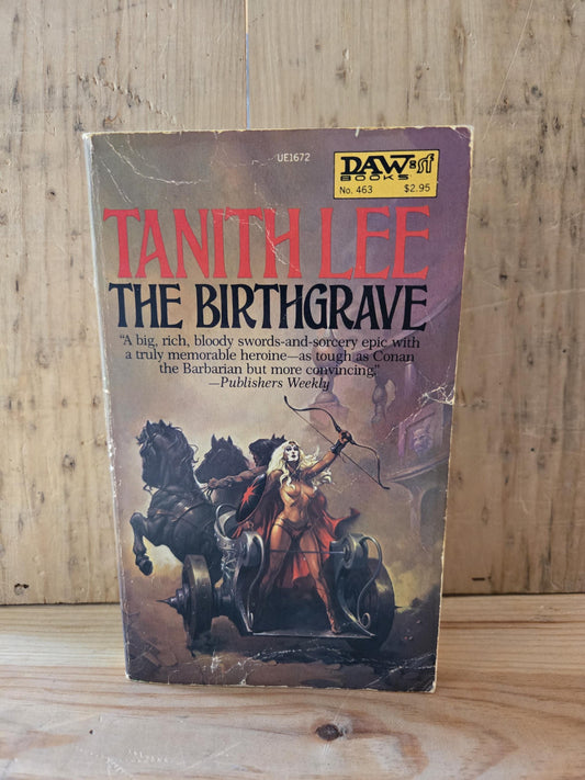 The Birthgrave // Tanith Lee // DAW 4th Printing 1975 // Vintage Paperback Fantasy