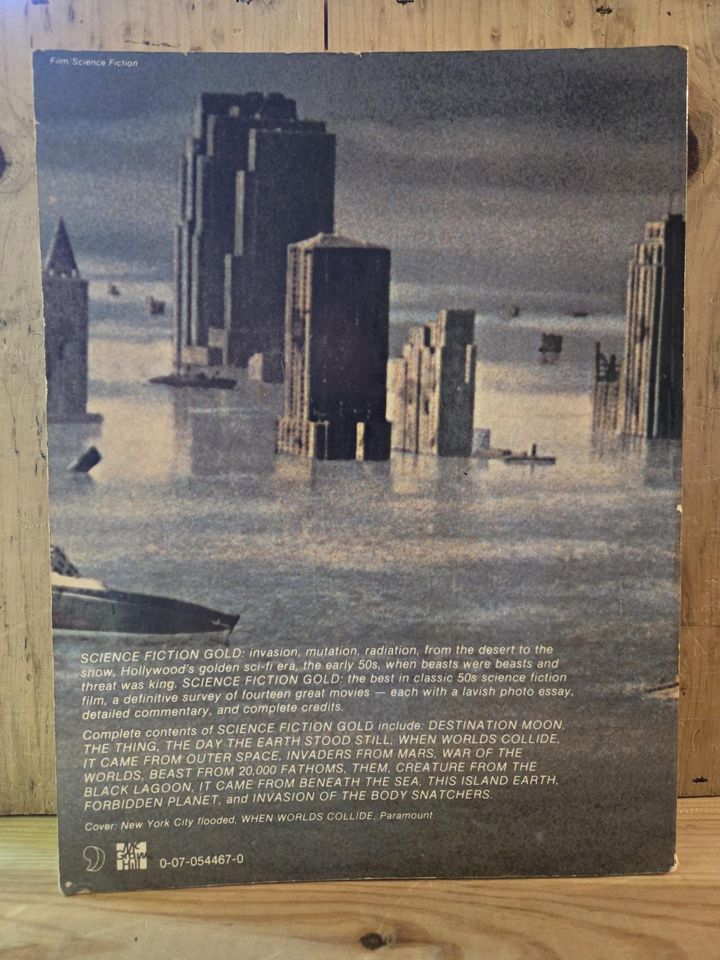 Science Fiction Gold: Film Classics of the 50s // Dennis Saleh // 1979 // Vintage Paperback Sci-fi Movies