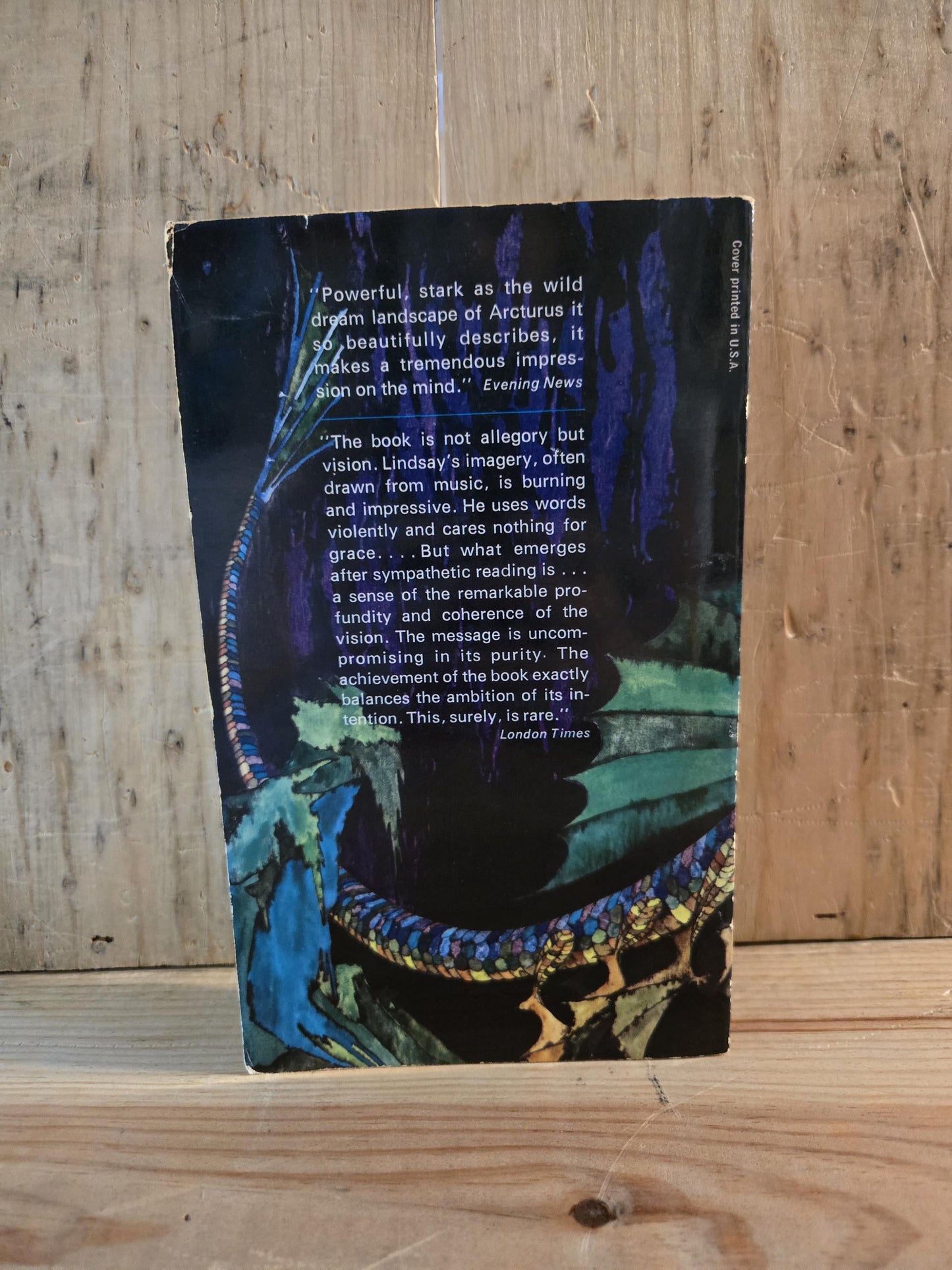 A Voyage to Arcturus // David Lindsay // Ballantine 1st Printing 1968 // Vintage Paperback Fantasy