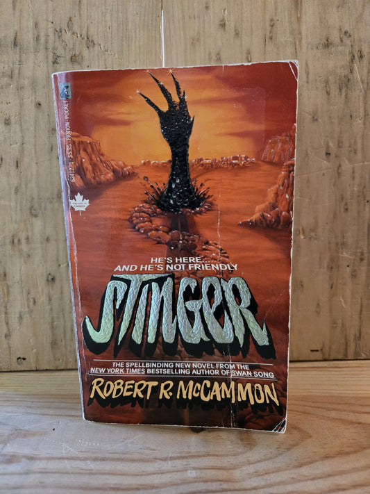 Stinger // Robert R. McCammon // 1st Printing 1988 // Vintage Paperback Horror