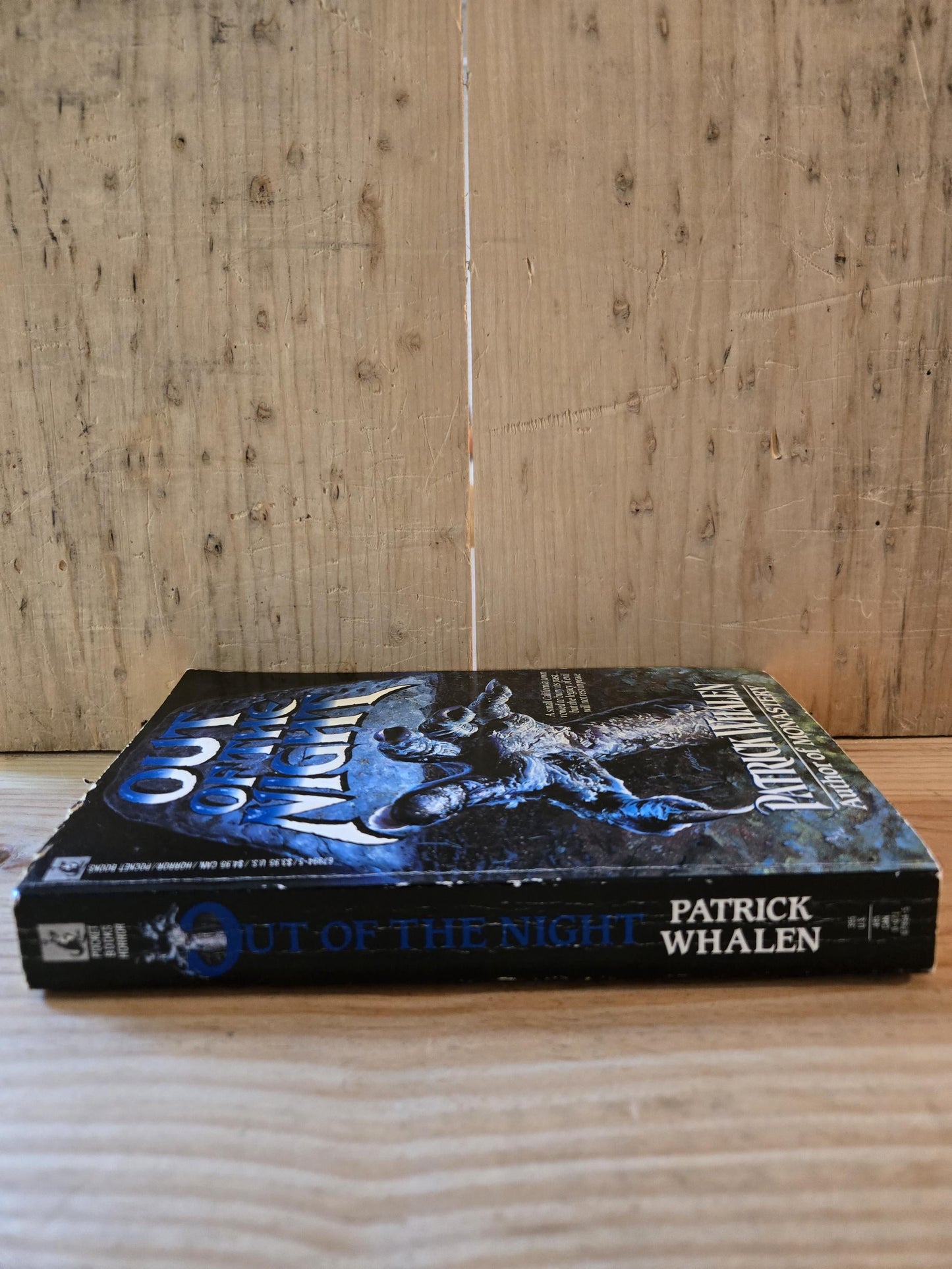 Out of the Night // Patrick Whalen // 1990 // Vintage Paperback Horror