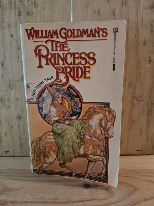 The Princess Bride // William Goldman // 14th Printing 1984 // Vintage Paperback Fantasy with Fold-out Map