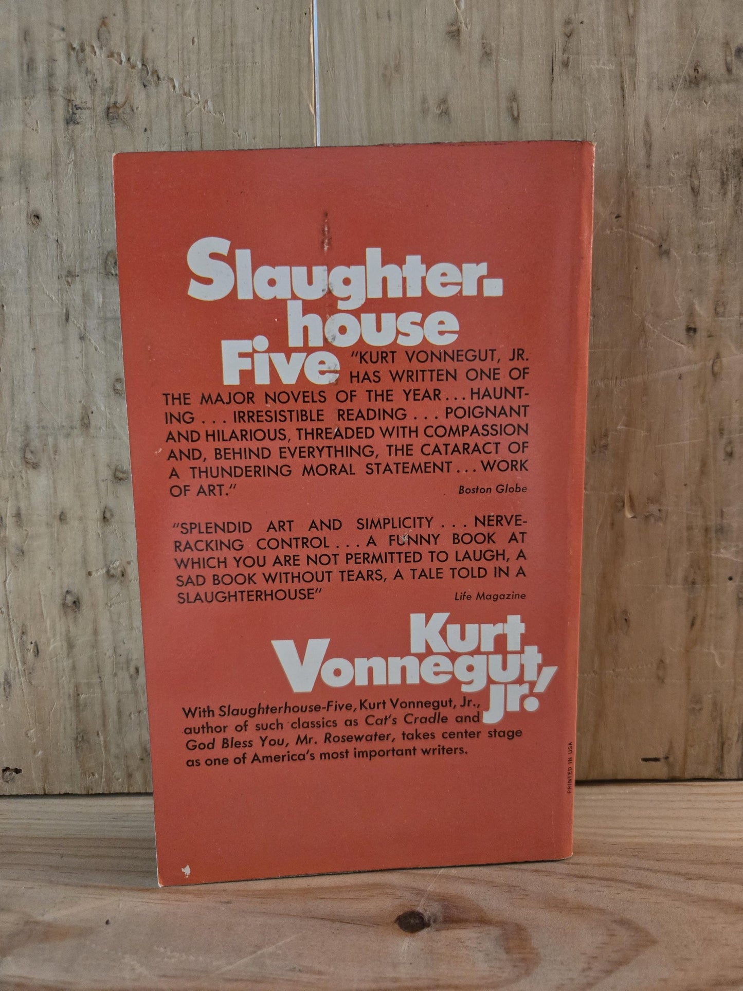 Slaughterhouse-Five // Kurt Vonnegut Jr. // Dell 1st Printing Thus 1971 // Vintage Paperback