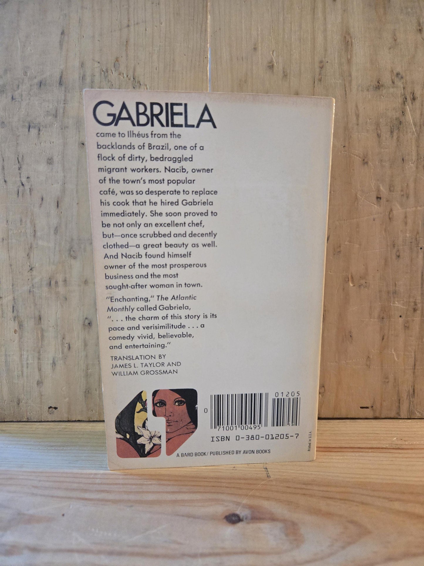 Gabriela, Clove and Cinnamon // Jorge Amado // Avon Bard 1978 // Vintage Paperback