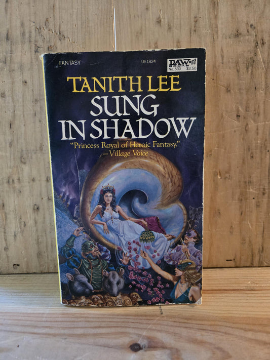 Sung in the Shadow // Tanith Lee // DAW 1st Printing 1983 // Vintage Paperback Fantasy