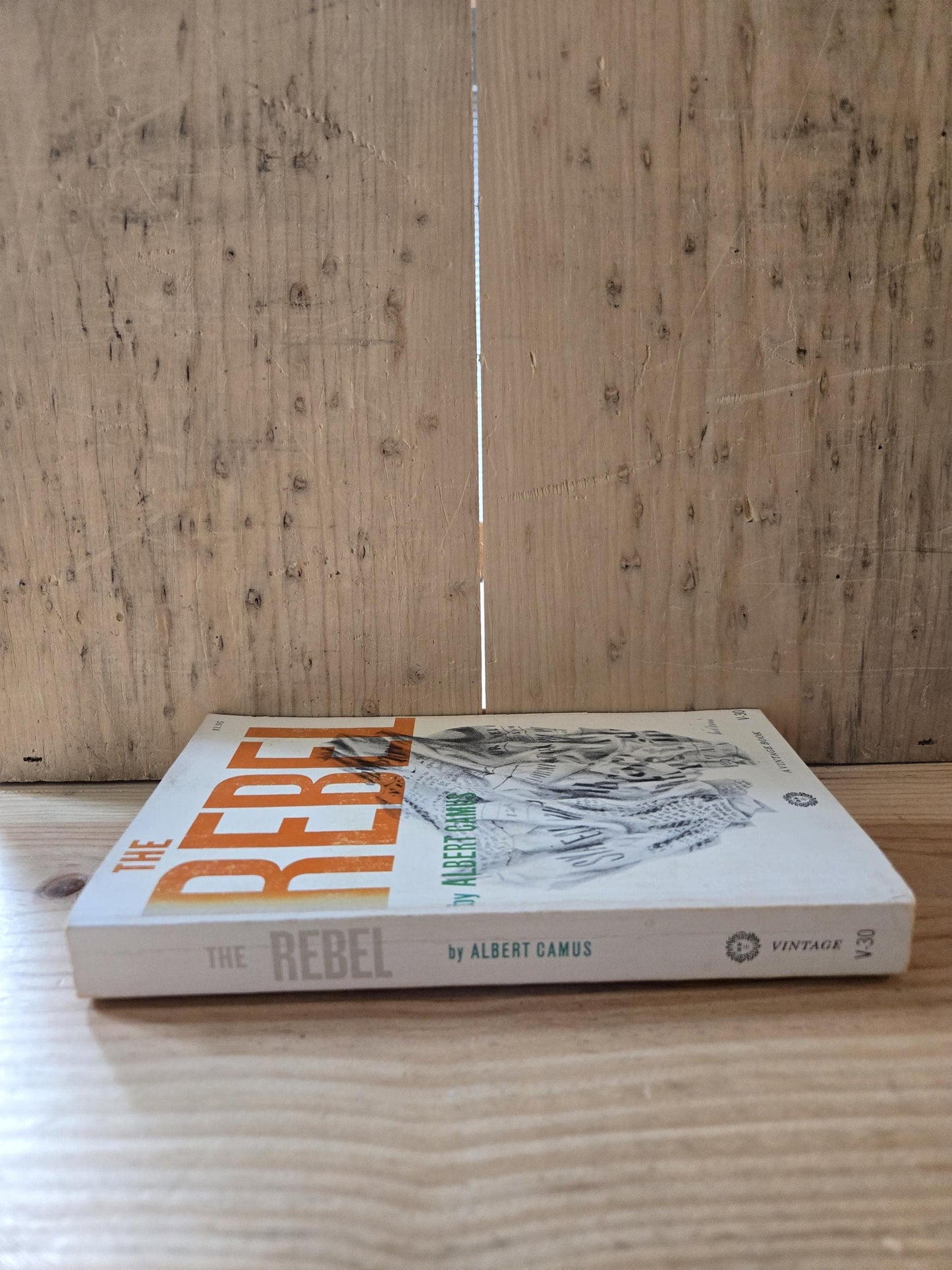 The Rebel: An Essay on Man in Revolt // Albert Camus // 1960s // Vintage Paperback Existentialism