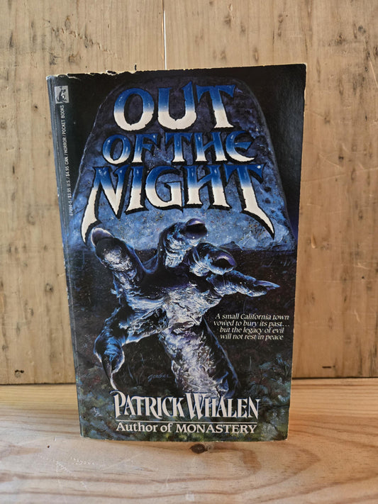 Out of the Night // Patrick Whalen // 1990 // Vintage Paperback Horror