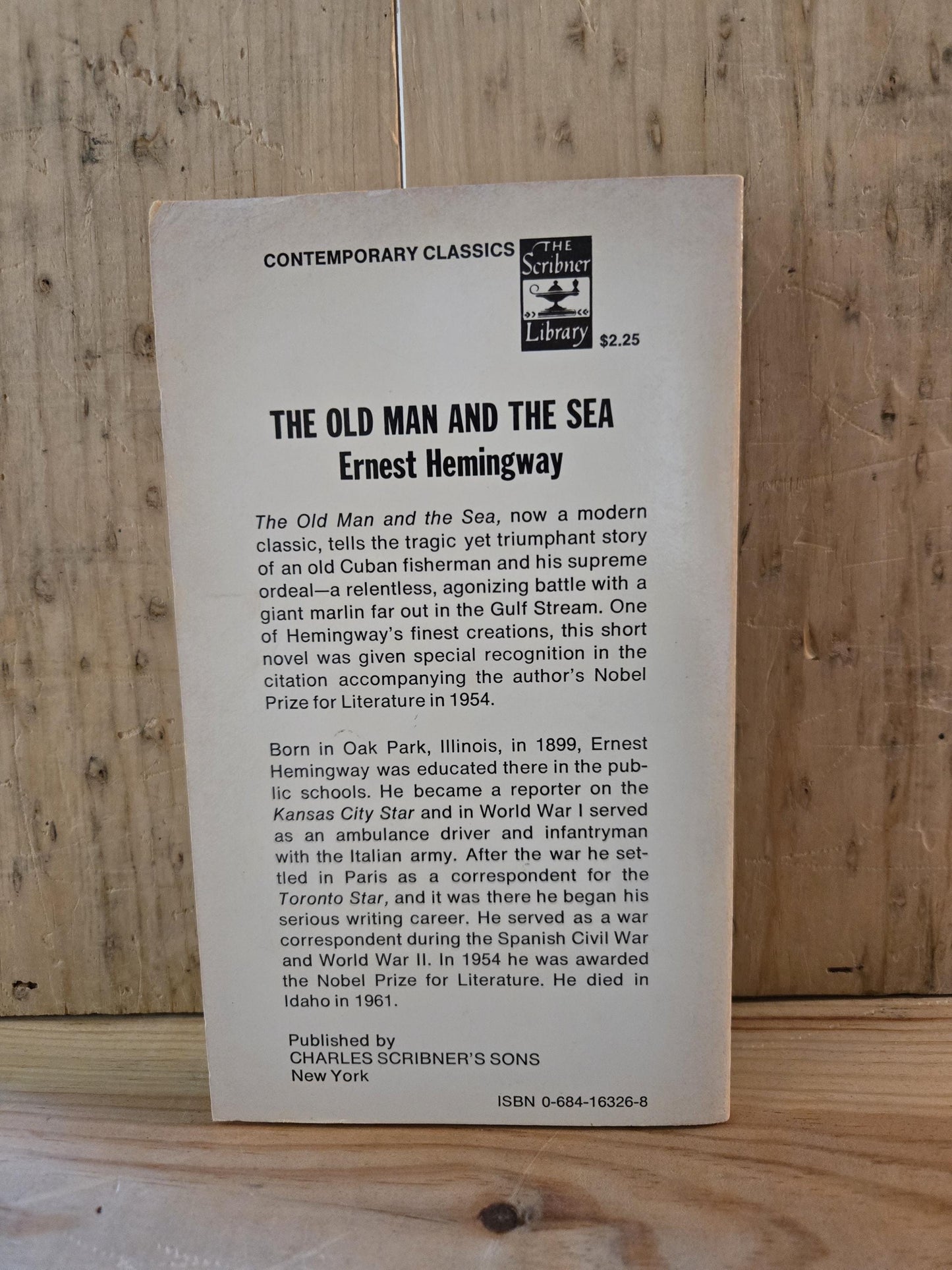 The Old Man and the Sea // Ernest Hemingway // 1950s // Vintage Paperback