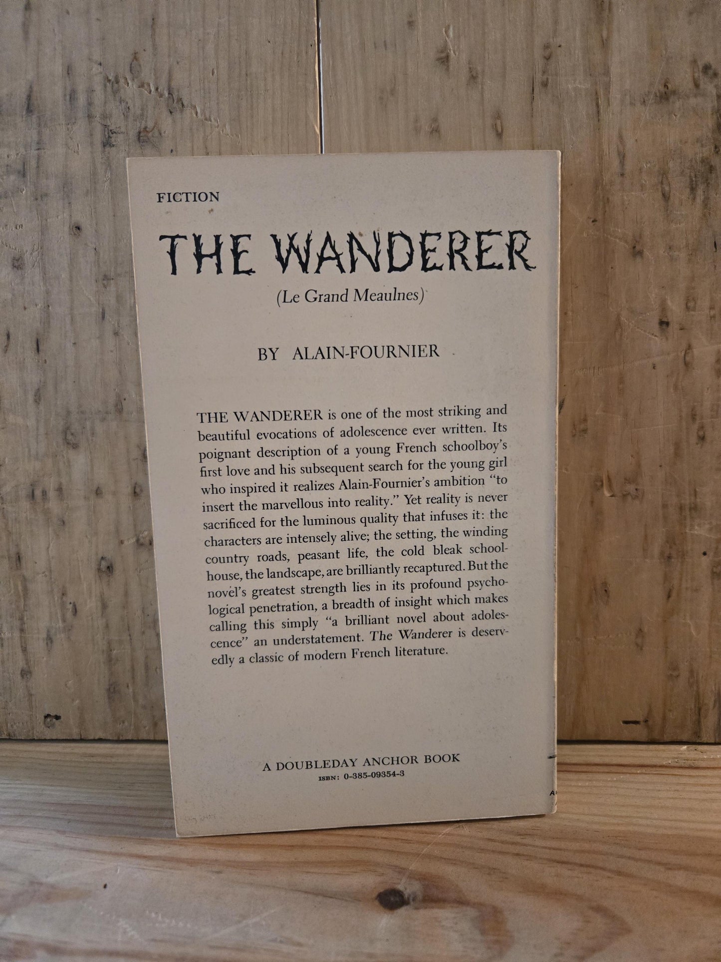 The Wanderer // Alain-Fournier // 1953 // Vintage Paperback Edward Gorey Cover Art