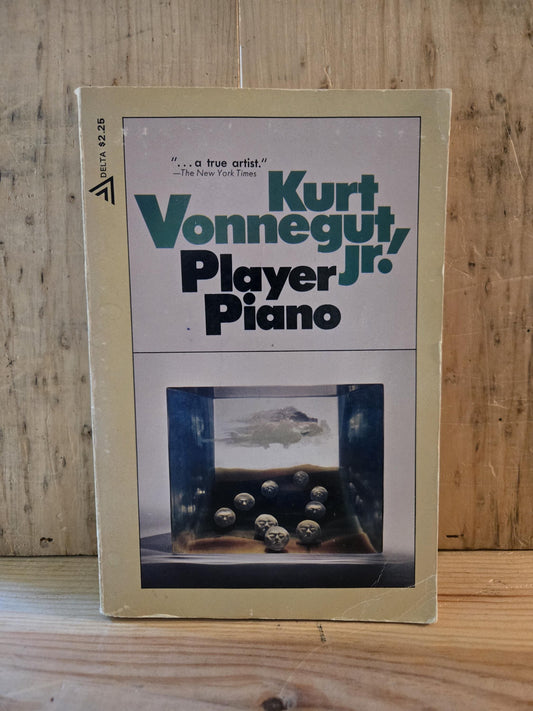 Player Piano // Kurt Vonnegut Jr. // Delta 2nd Printing 1952 // Vintage Paperback