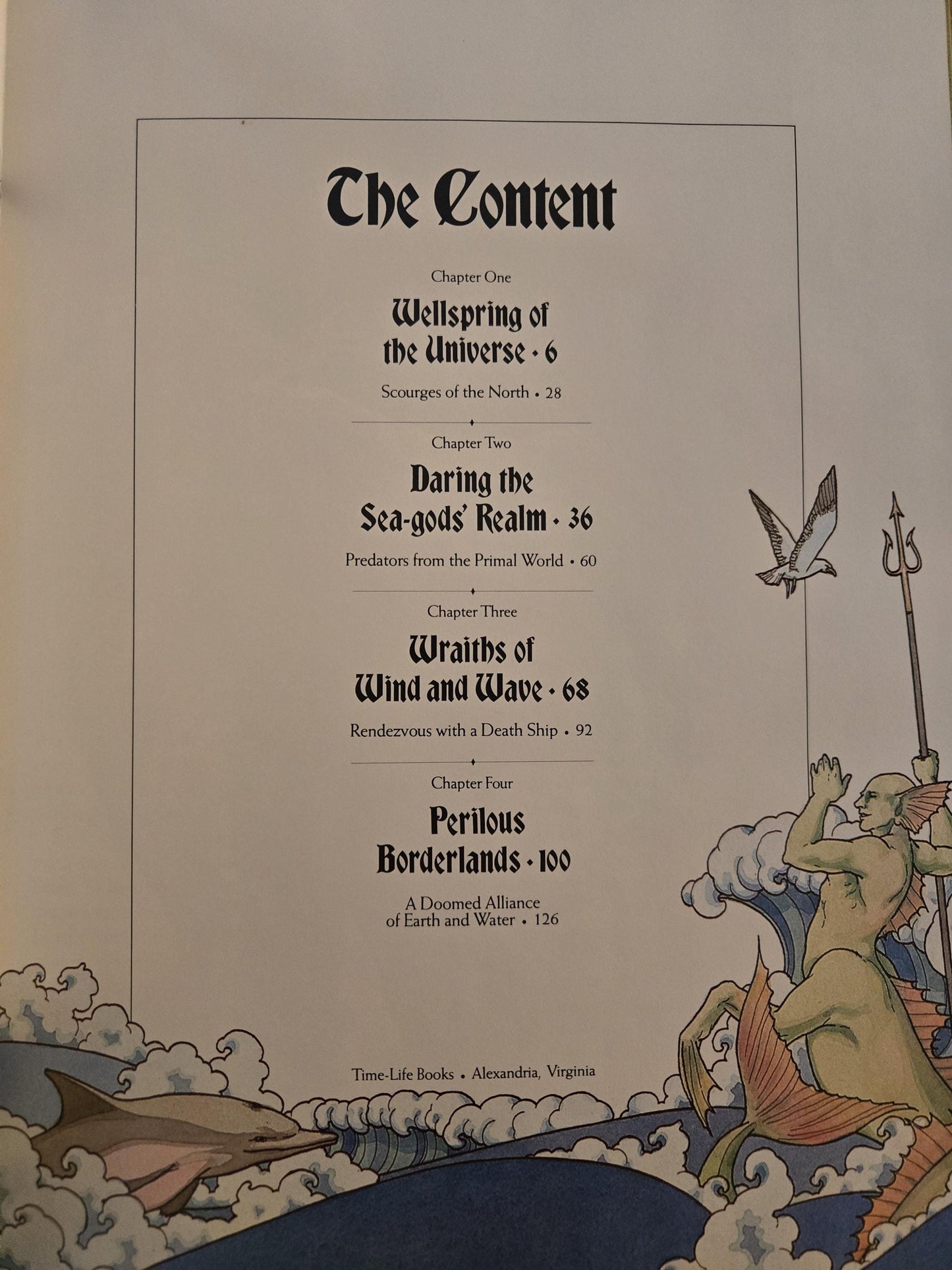 The Enchanted World: Water Spirits // Time Life Books 1980s // Vintage Hardcover Fantasy Mythology Folklore