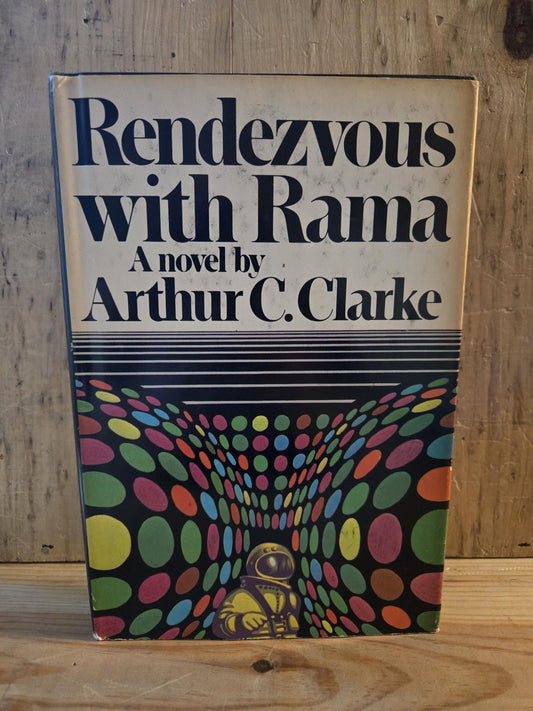 Rendezvous with Rama // Arthur C. Clarke // Book Club Edition 1973 // Vintage Hardcover Sci-fi