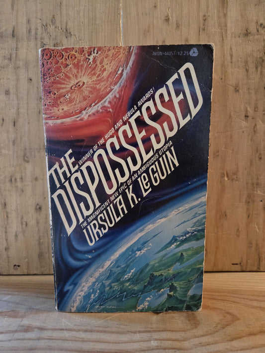 The Dispossessed // Ursula K. Le Guin // 8th Printing 1975 // Vintage Paperback Sci-fi