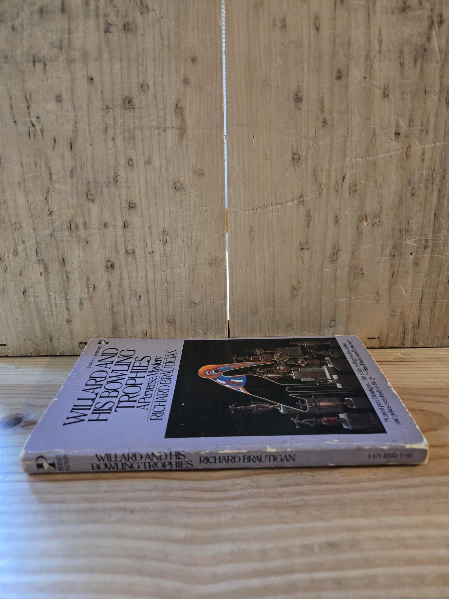 Willard and His Bowling Trophies // Richard Brautigan // 1st Printing Thus 1978 // Vintage Paperback